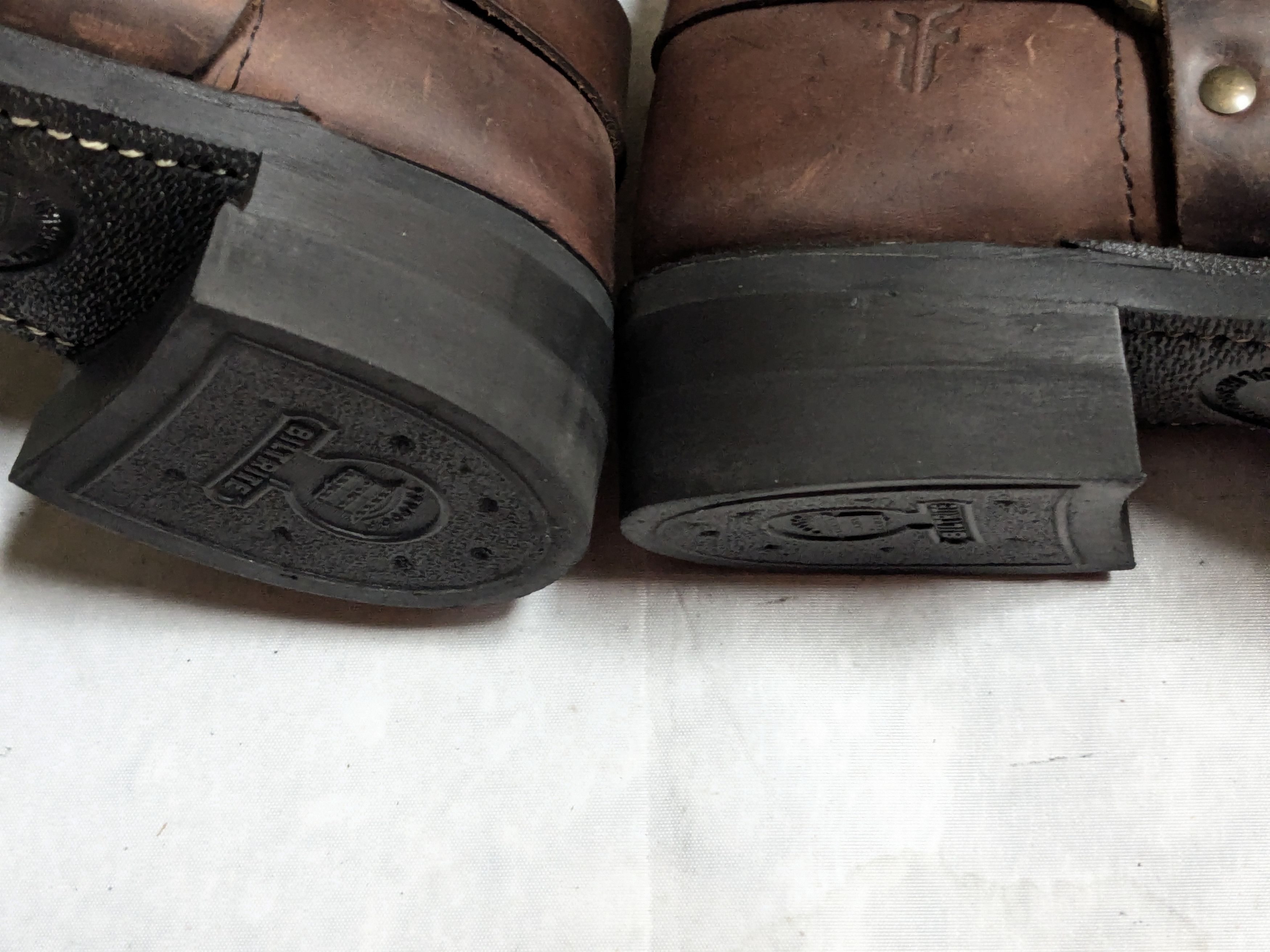 Frye Frye Harness Boots Brown 10 M Leather Buckle USA Size US 10 / EU 43 - 18 Thumbnail