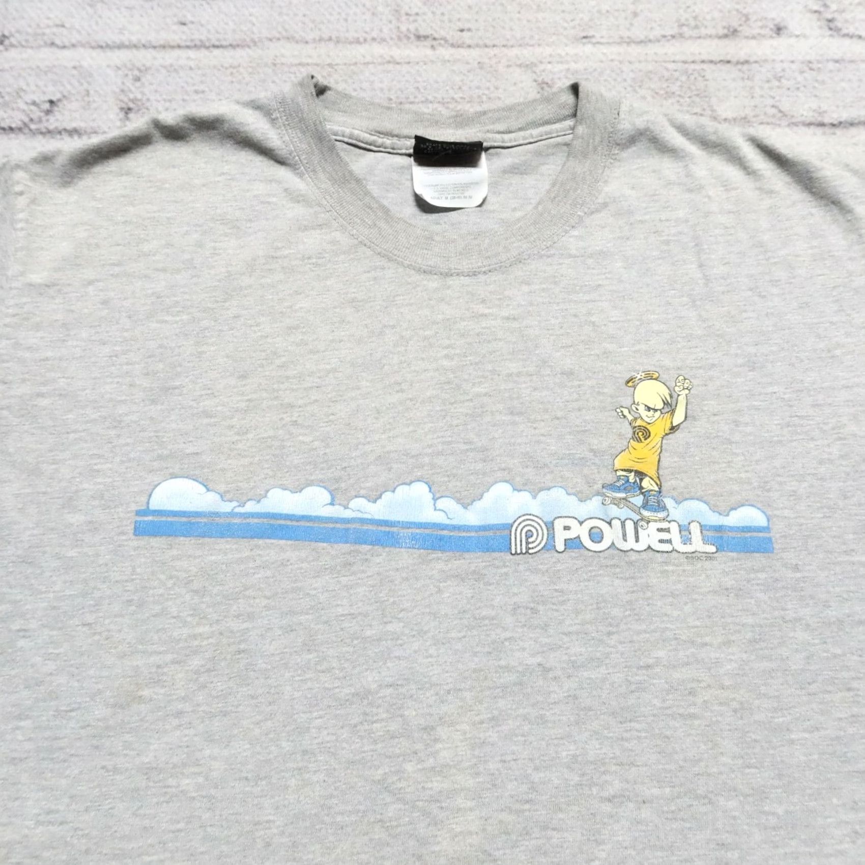 Powell Peralta VINTAGE Powell Peralta Shirt Men Medium Heather 2001 Skate Tshirt Size US M / EU 48-50 / 2 - 2 Thumbnail