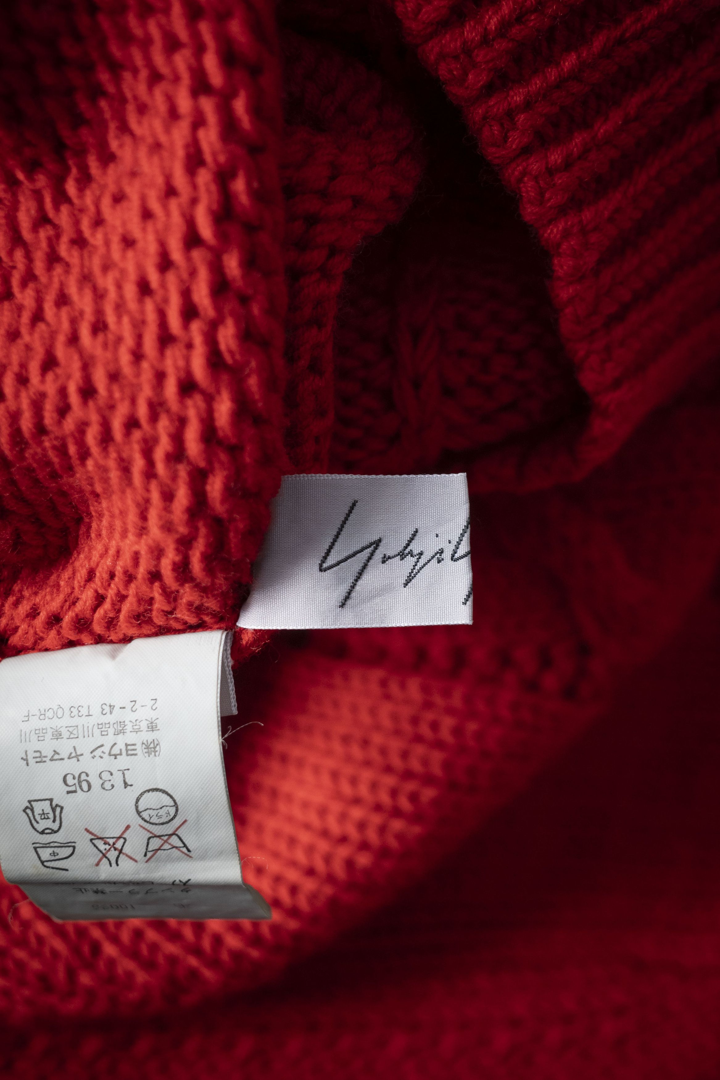 Yohji Yamamoto Yohji Yamamoto Wool Sweater Size US M / EU 48-50 / 2 - 8 Thumbnail