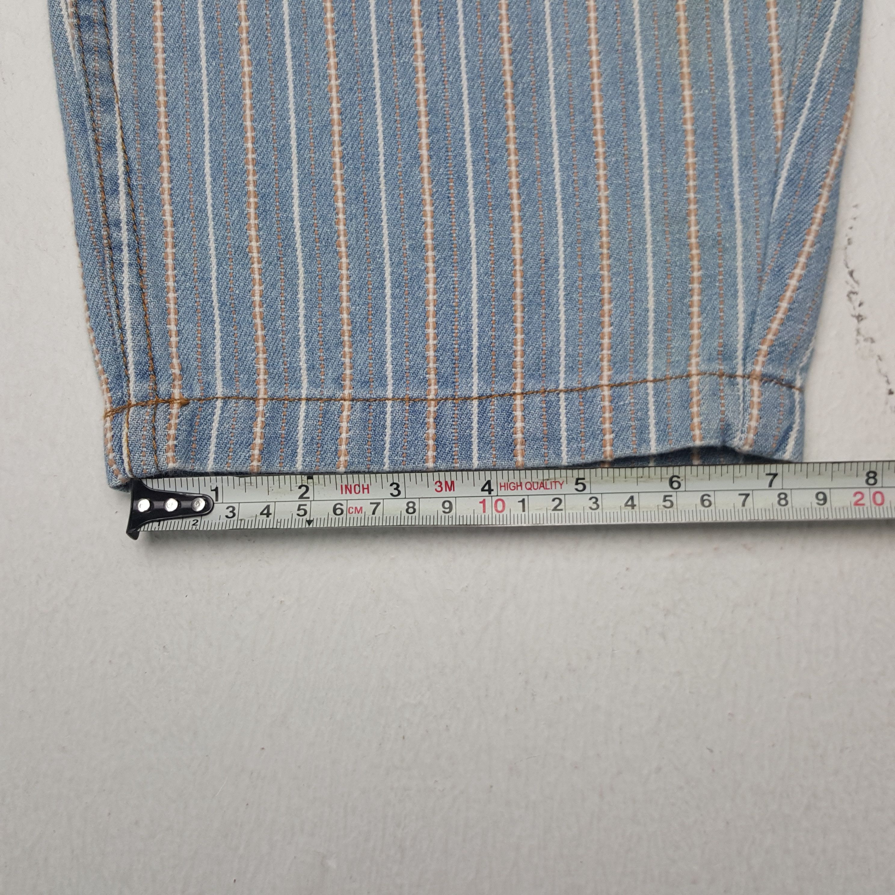 Issey Miyake × Ne-Net × Vintage Vintage Ne-net by Issey Miyake Striped Overall Jacket Size US 38 / EU 54 - 11 Thumbnail