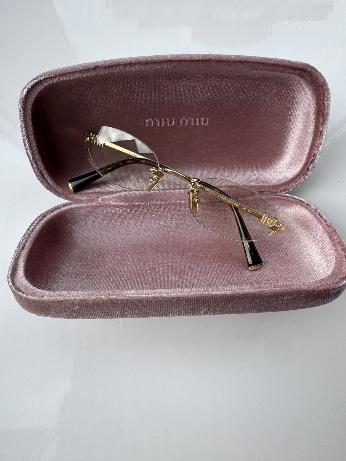 Miu Miu NEW Miu Miu sunglasses MU A54S 5AK08N Size ONE SIZE - 6 Thumbnail