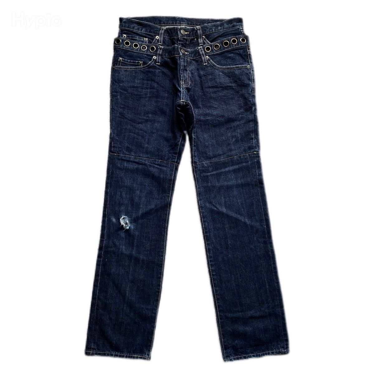 PPFM 🔥PPFM DOULE WAIST DENIM RARE PANTS. Size US 31 - 3 Thumbnail
