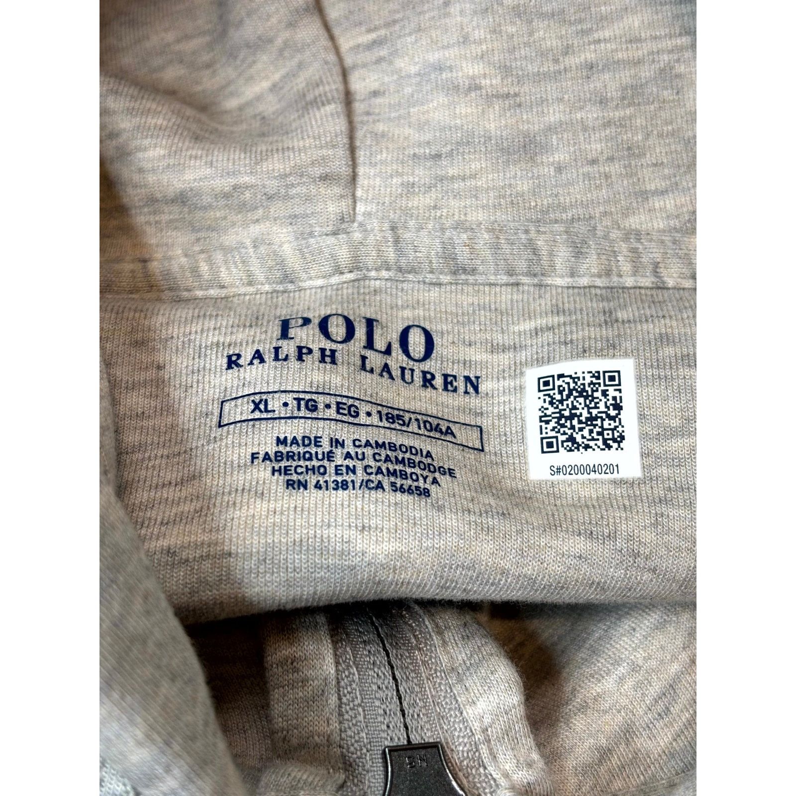 Polo Ralph Lauren Polo Grey Black Zip Up Size XL / US 12-14 / IT 48-50 - 2 Thumbnail