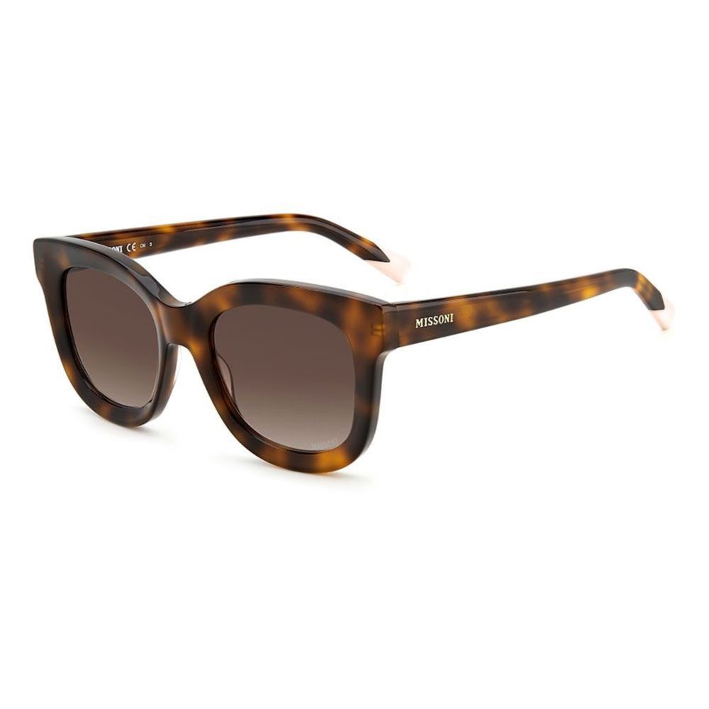 Missoni Brown Plastic Women's Sunglasses Size ONE SIZE - 1 Preview
