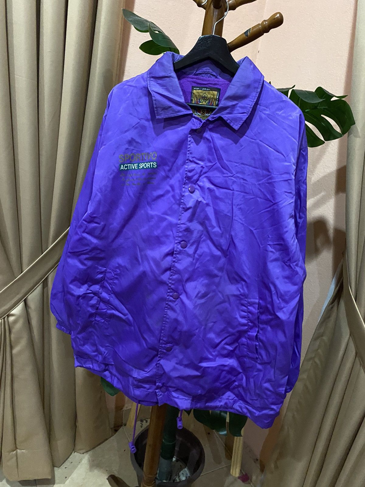 Other Sportivo Active Sports Coach Jacket Purple “Life on the Sea Size US L / EU 52-54 / 3 - 7 Thumbnail