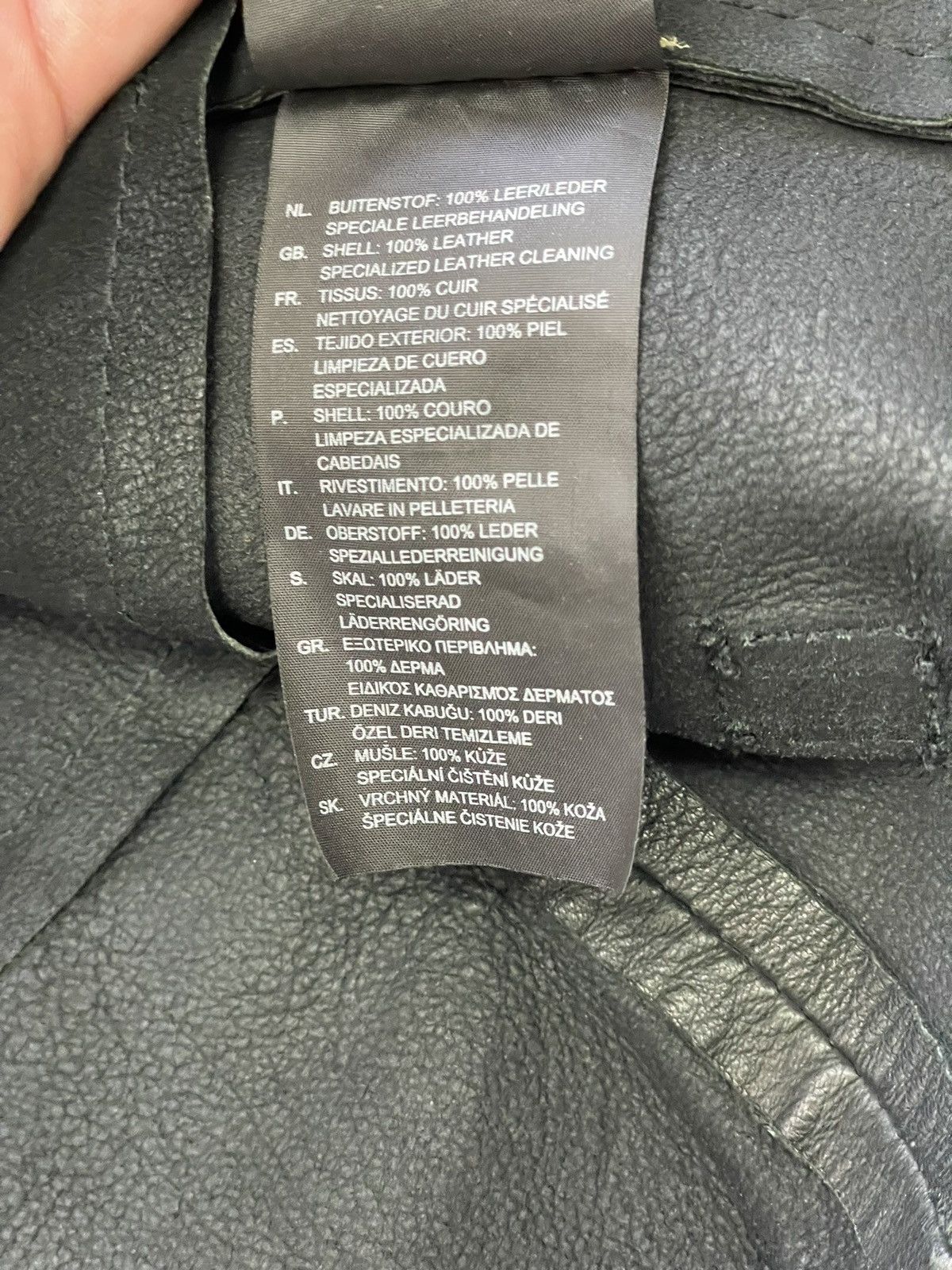 G-Star Rare slim 14thaddiction hype leather jacket 90s hype Size US XL / EU 56 / 4 - 9 Thumbnail