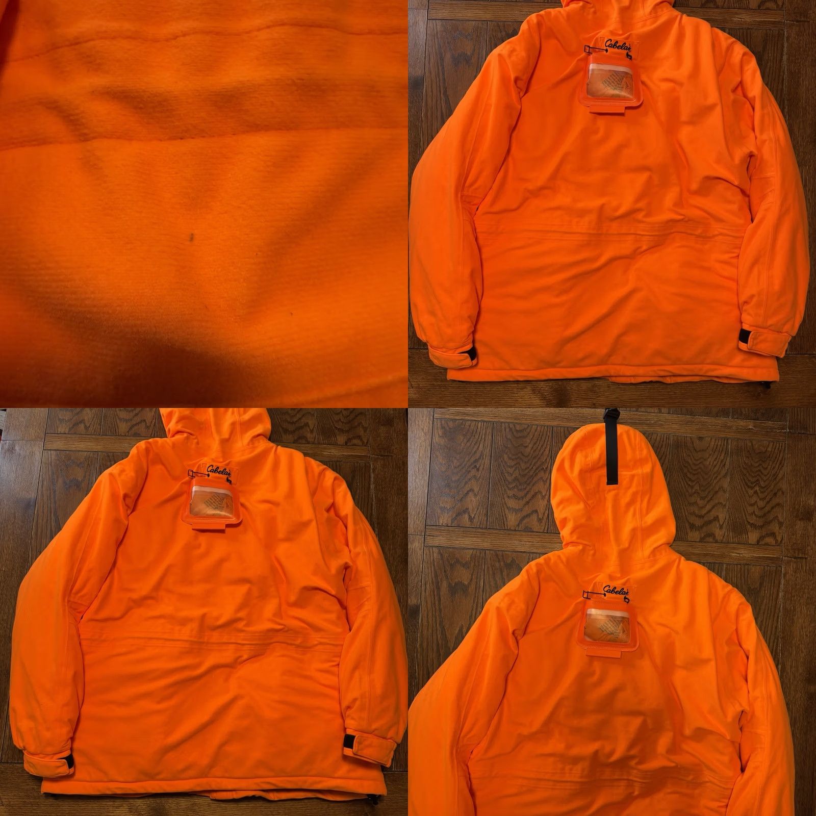 Vintage VINTAGE Cabela's Dry-Plus Scentlok Outdoors Hunting Orange Utility Jacket Men XL Wind-Resistant Zipped Pockets Size US XL / EU 56 / 4 - 8 Thumbnail