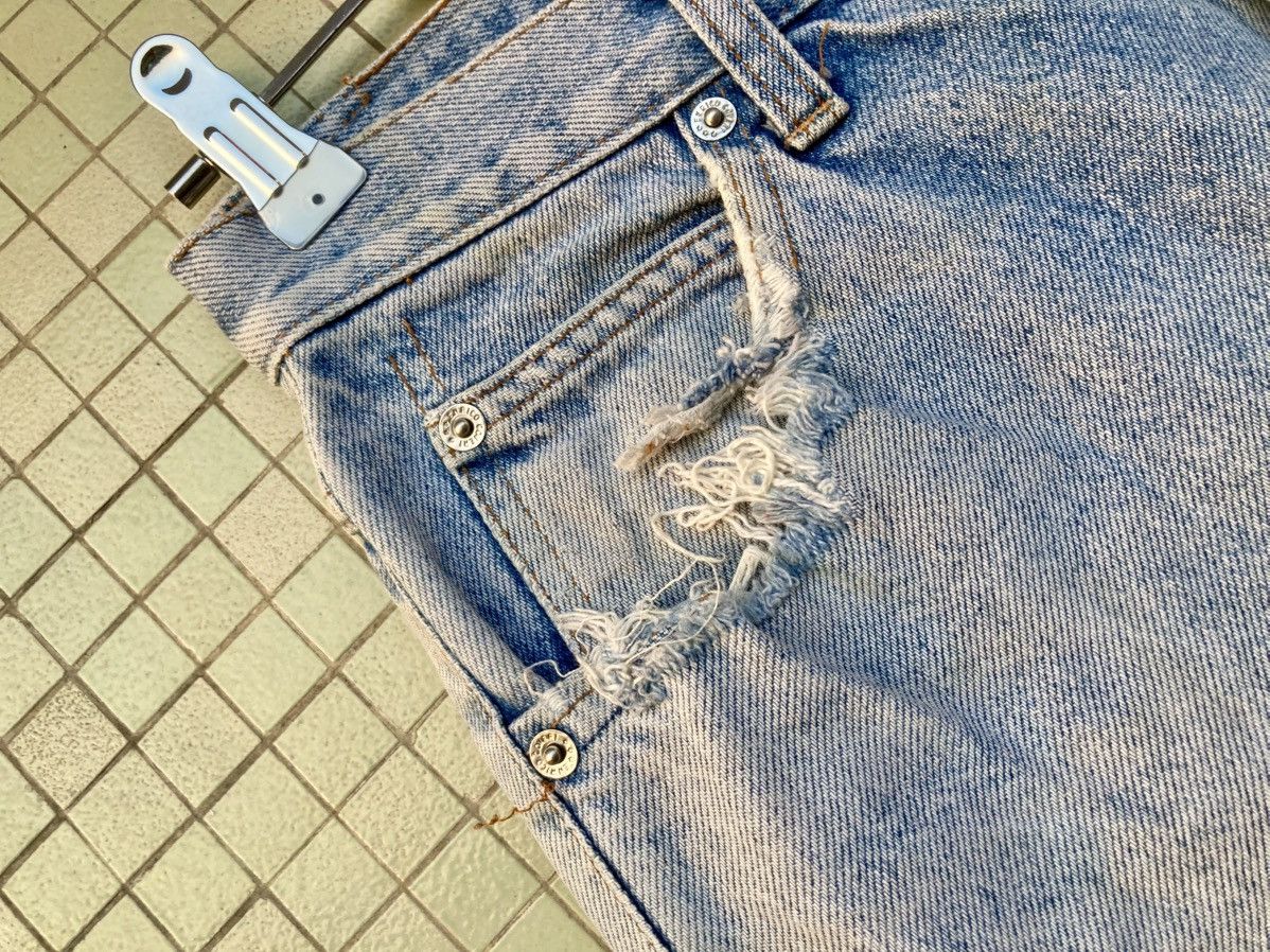Enrico Coveri Blue Enrico Cover 80s denim jeans Size US 31 - 3 Thumbnail