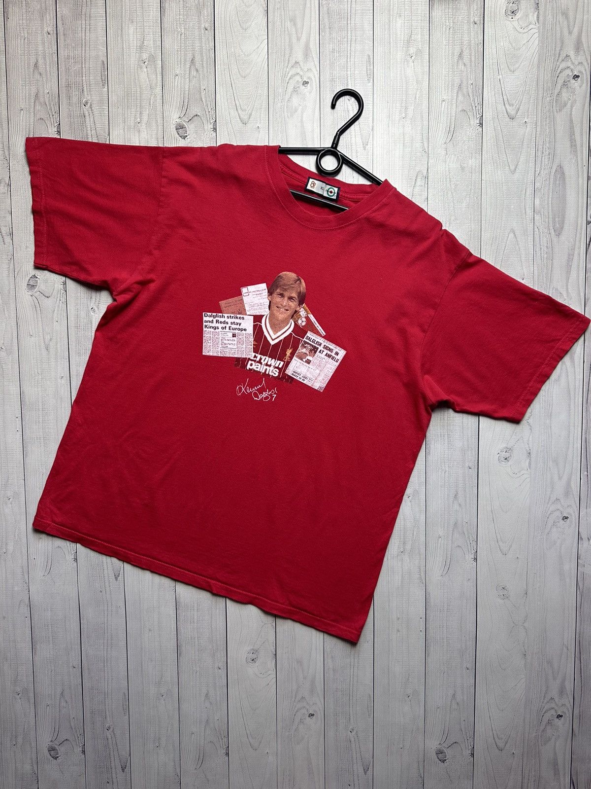 Vintage Vintage Liverpool soccer tee logo red dalglish 7 logo Xl Size US XL / EU 56 / 4 - 1 Thumbnail