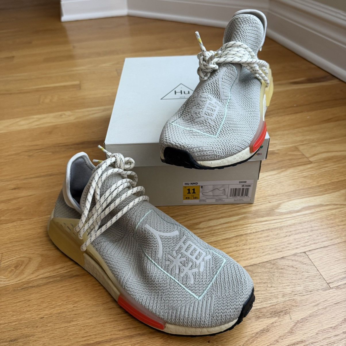 Adidas × Pharrell NMD Hu Sesame Size US 11 / EU 44 - 1 Thumbnail