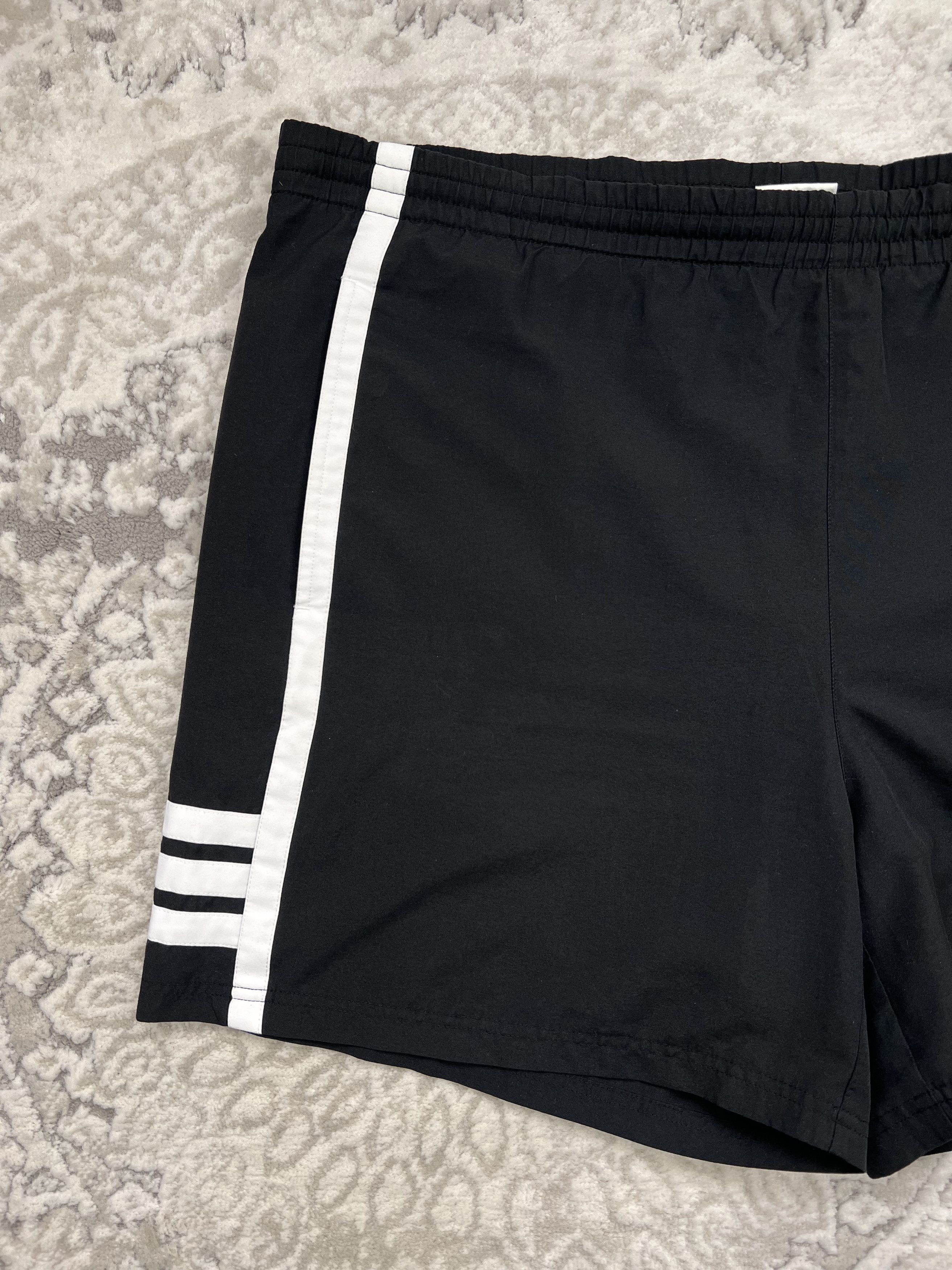 Adidas × Vintage Vintage Adidas 3-Stripes Swim Shorts Y2K XL Size US 36 / EU 52 - 2 Thumbnail