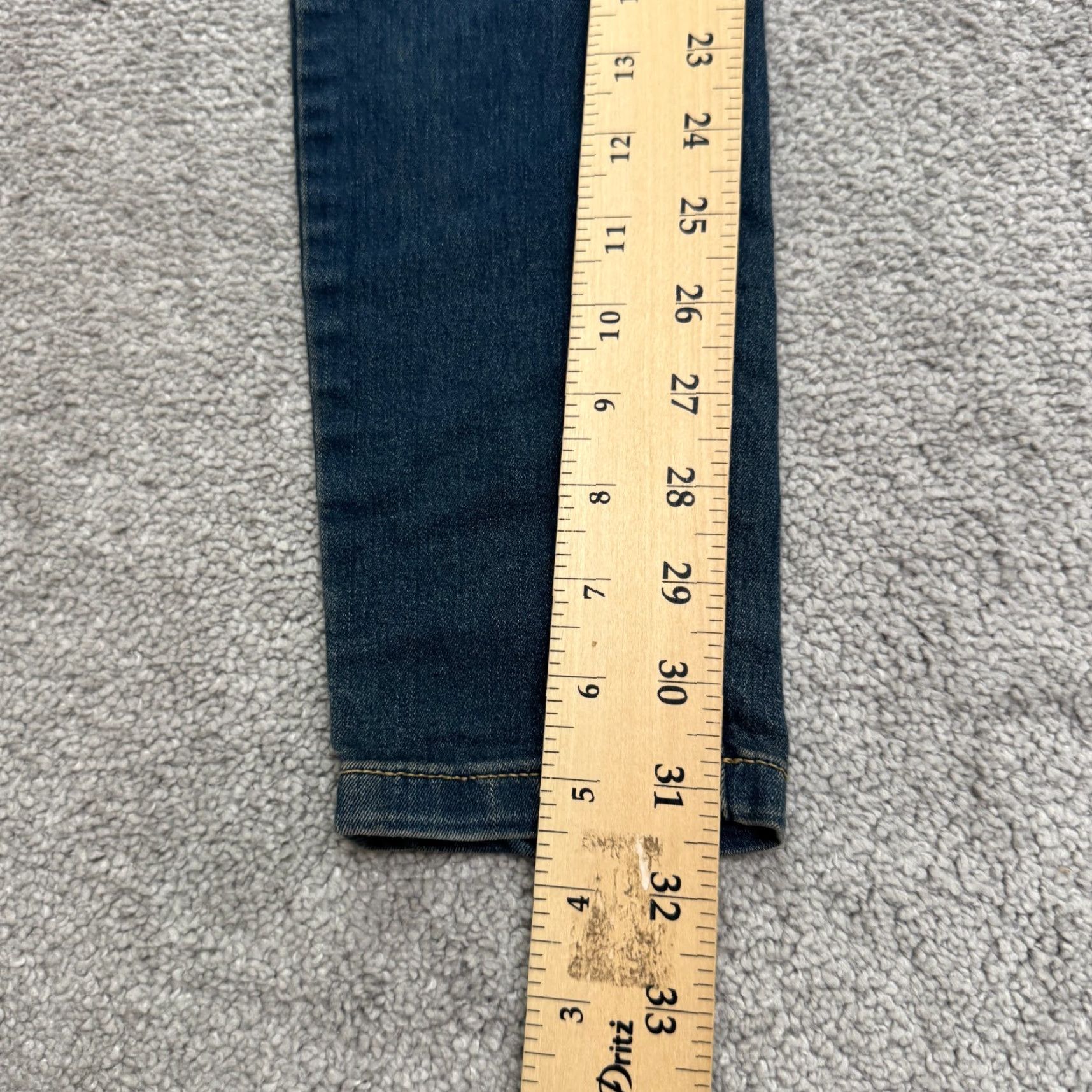 Free People Free People Jeans Womens 26 Mid Rise Skinny Blue Denim 5-Pocket Stretch City Streetwear Modern Casual 90s Girls Womens Size 26" / US 2 / IT 38 - 7 Thumbnail