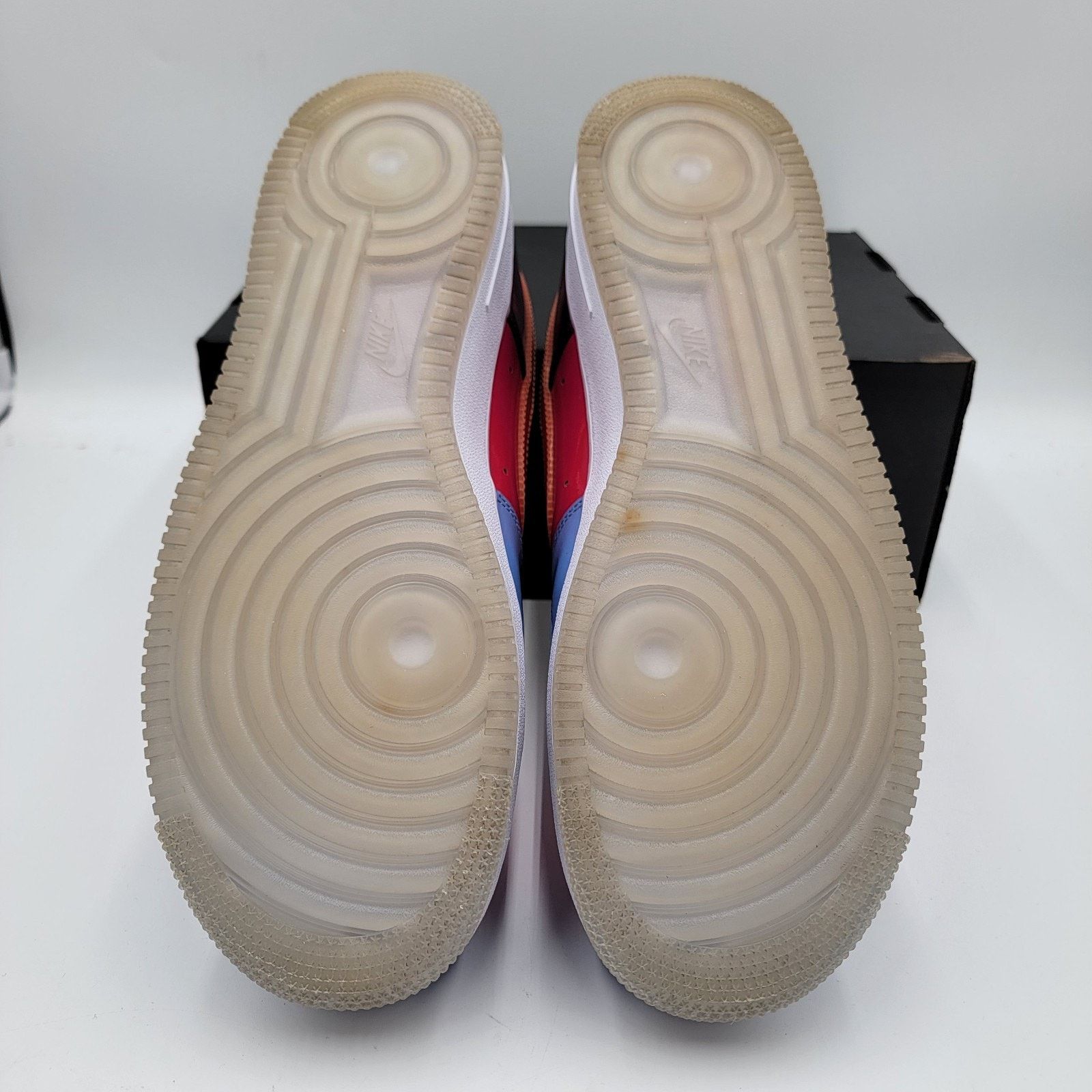 Nike Nike Air force X Undefeated Total Orange Sz 12 Preowned(404) Size US 12 / EU 45 - 5 Thumbnail