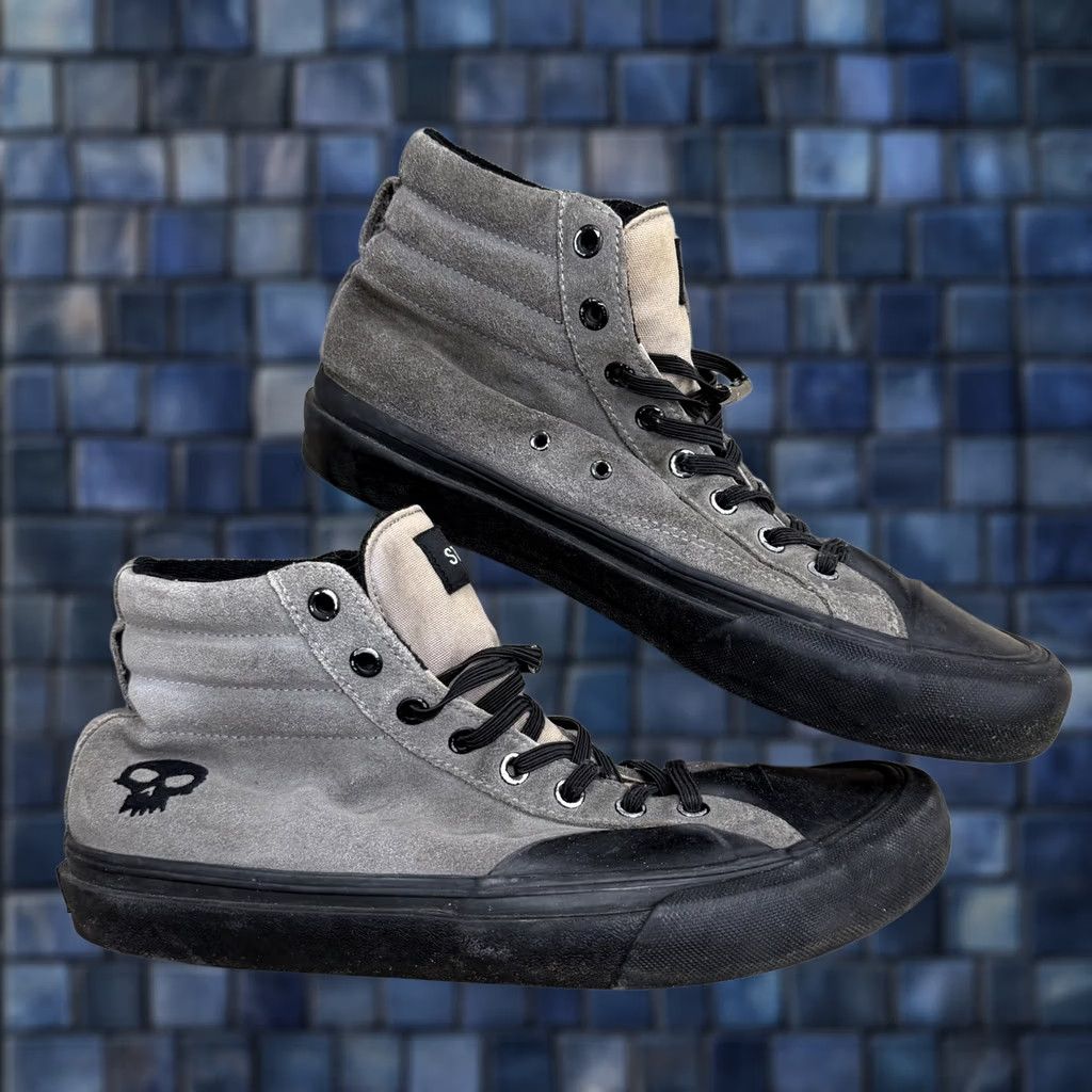 STRAYE VINTAGE Straye Men Sneaker Shoe 10 Lace Up Athletic Athletic Men Black 90s Venice Skateboard Hit Top Zero X — Size US M / EU 48-50 / 2 - 1 Thumbnail