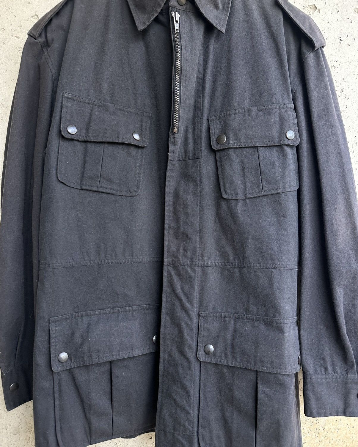 Raf Simons Runway AW2005-2006 ‘Belted’ Waxed M-65 Jacket Size US S / EU 44-46 / 1 - 6 Thumbnail