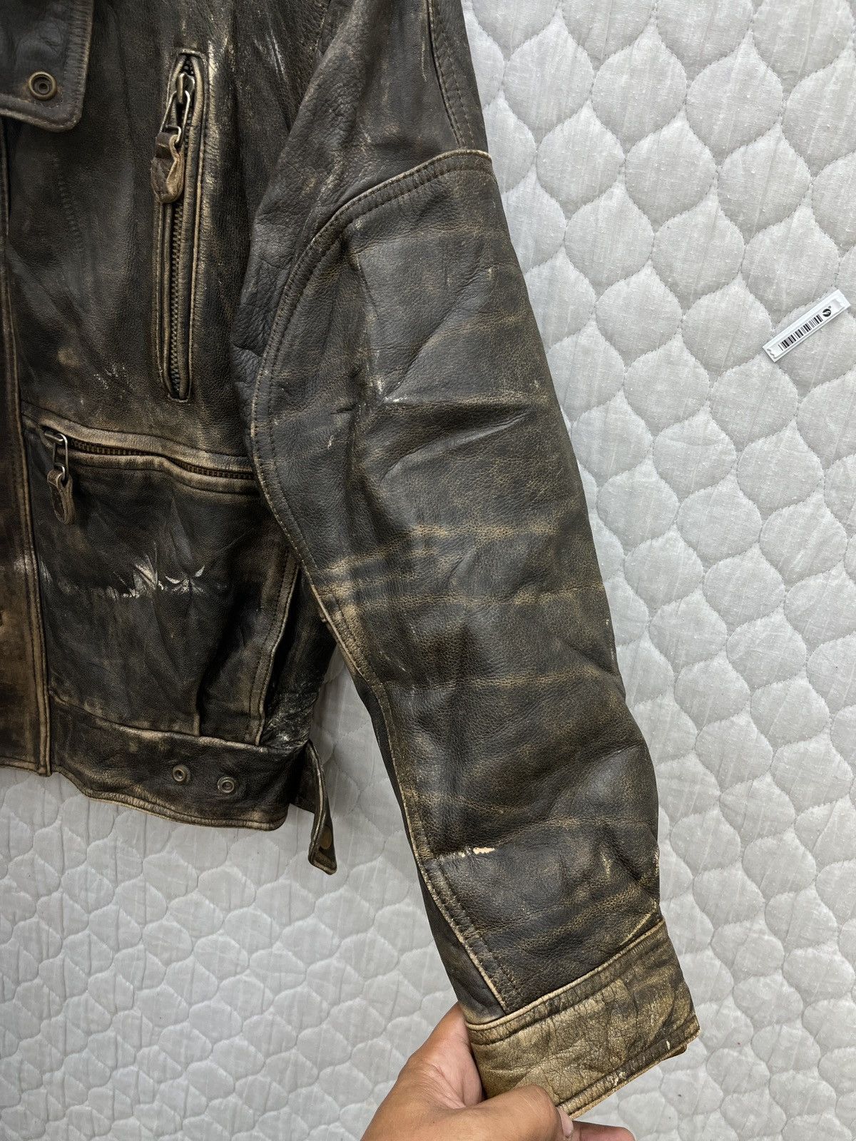 Vintage 🔥🔥🔥STEALS CAPTAIN CHARLES LINDBERG TRIUMPH LEATHER JACKET Size US M / EU 48-50 / 2 - 6 Thumbnail