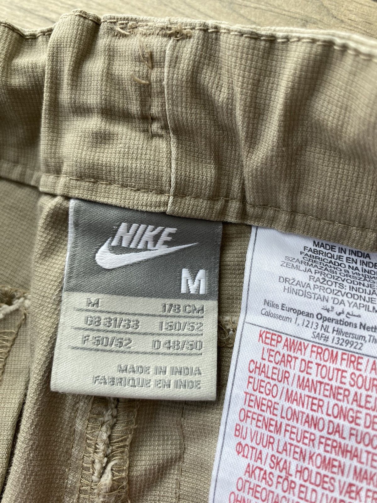 Nike × Vintage Nike Vintage Cargo Shorts Size US 32 / EU 48 - 11 Thumbnail