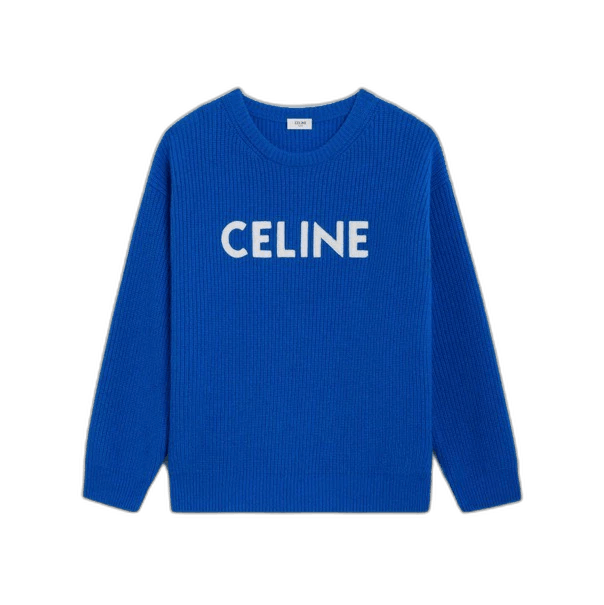 Celine Celine Logo Embroidered Wool Sweater Size US XS / EU 42 / 0 - 1 Thumbnail