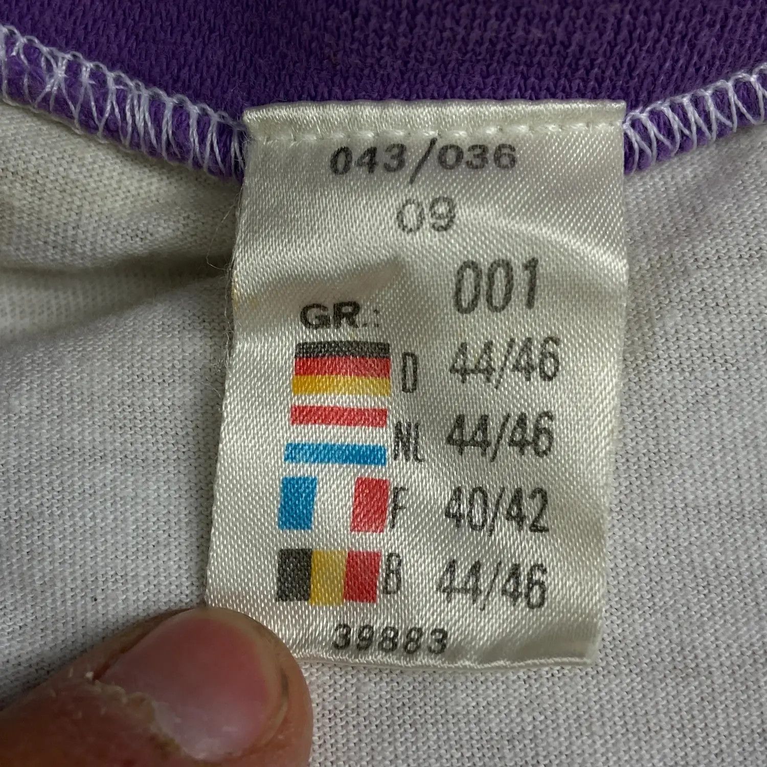 Vintage Mens Vintage T Shirt Baseball Eighty Size M Size US M / EU 48-50 / 2 - 4 Thumbnail