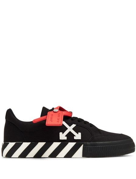 Off-White o1w1db10824 Low Vulcanized Canvas in Black Size US 8 / IT 38 - 1 Thumbnail