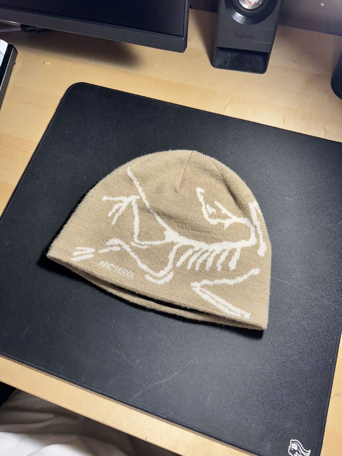 image of Arcteryx x Outdoor Life Arc’Teryx Bird Head Toque in Tan, Men's