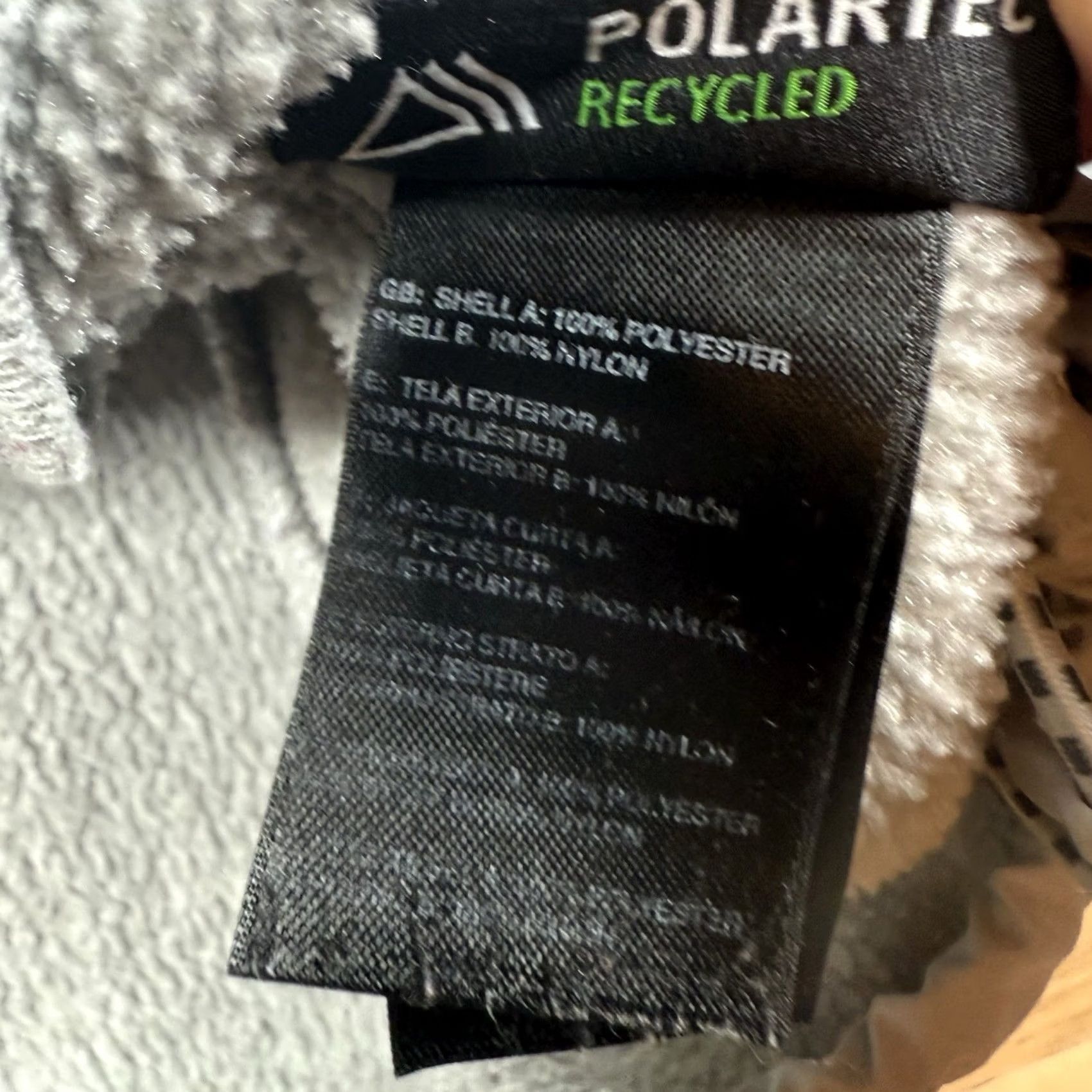The North Face The North Face Jacket Women M Denali Polartec Fleece White Gray Full Zip Size M / US 6-8 / IT 42-44 - 5 Thumbnail