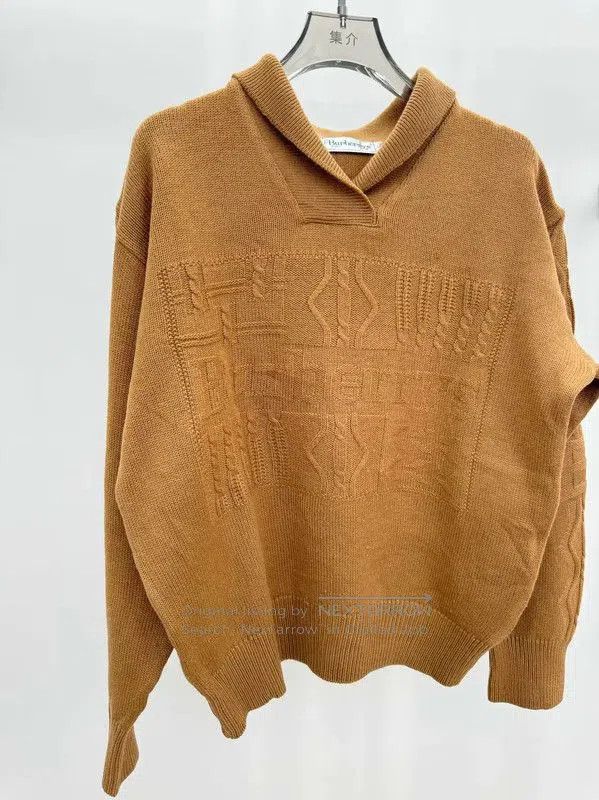 Burberry Burberry Camel Wool Knit Sweater for Women. Size M / US 6-8 / IT 42-44 - 5 Thumbnail