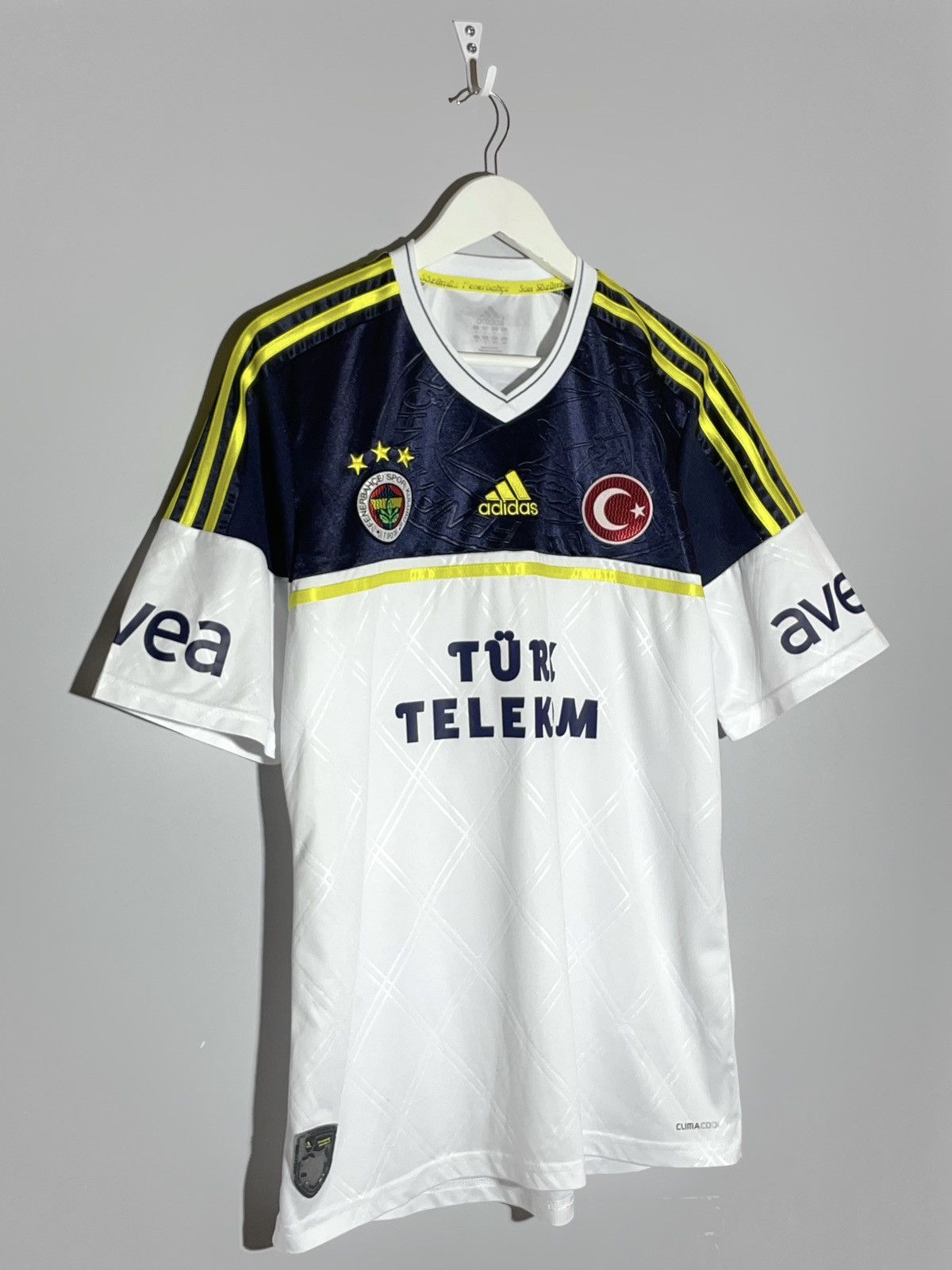 Adidas Fenerbahce Adidas 2013/14 Away Y2k Streetwear Football Shirt Size US L / EU 52-54 / 3 - 2 Thumbnail