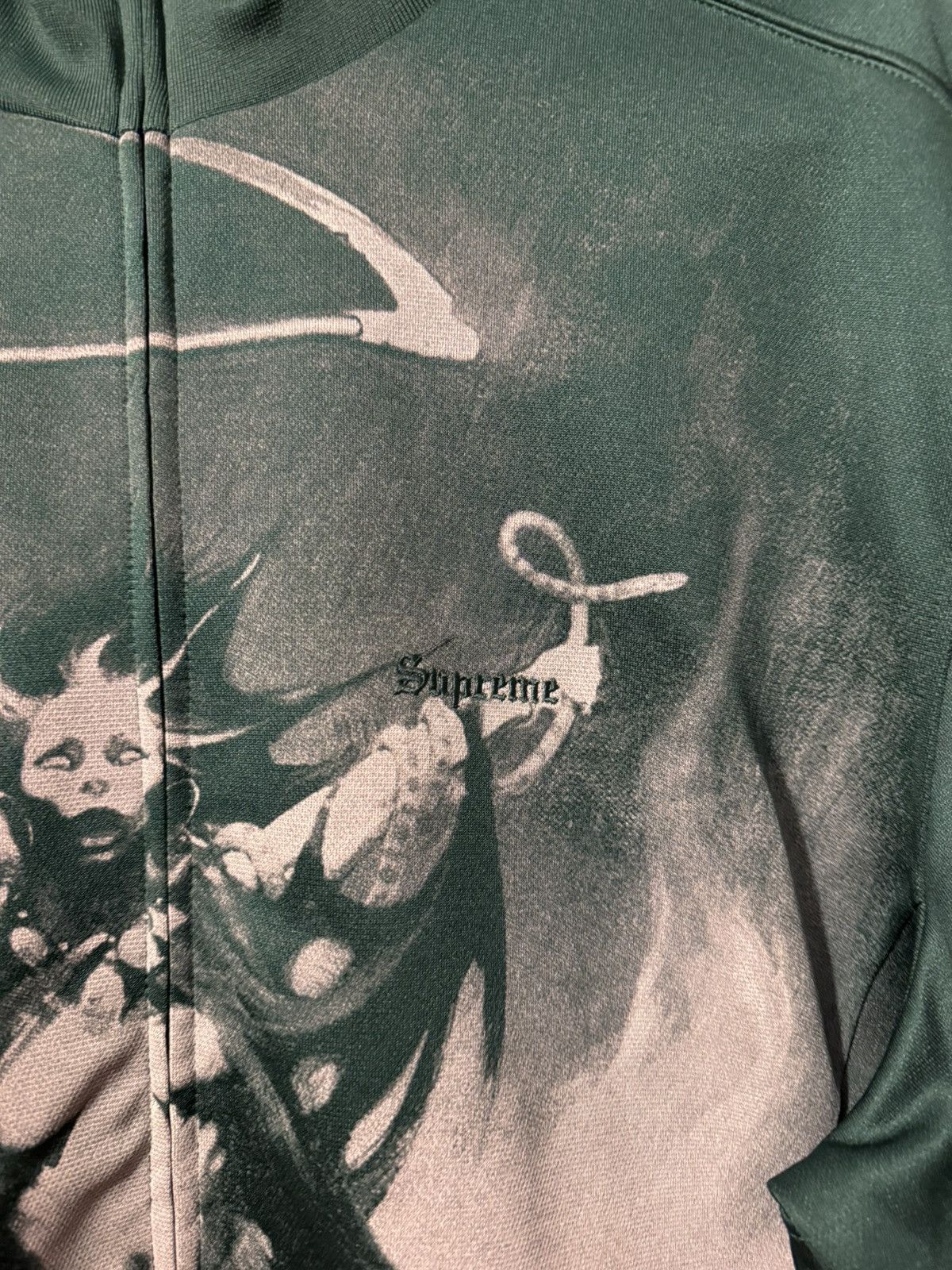Supreme Supreme x Frazetta Track Jacket Dark Green Size US XL / EU 56 / 4 - 3 Thumbnail