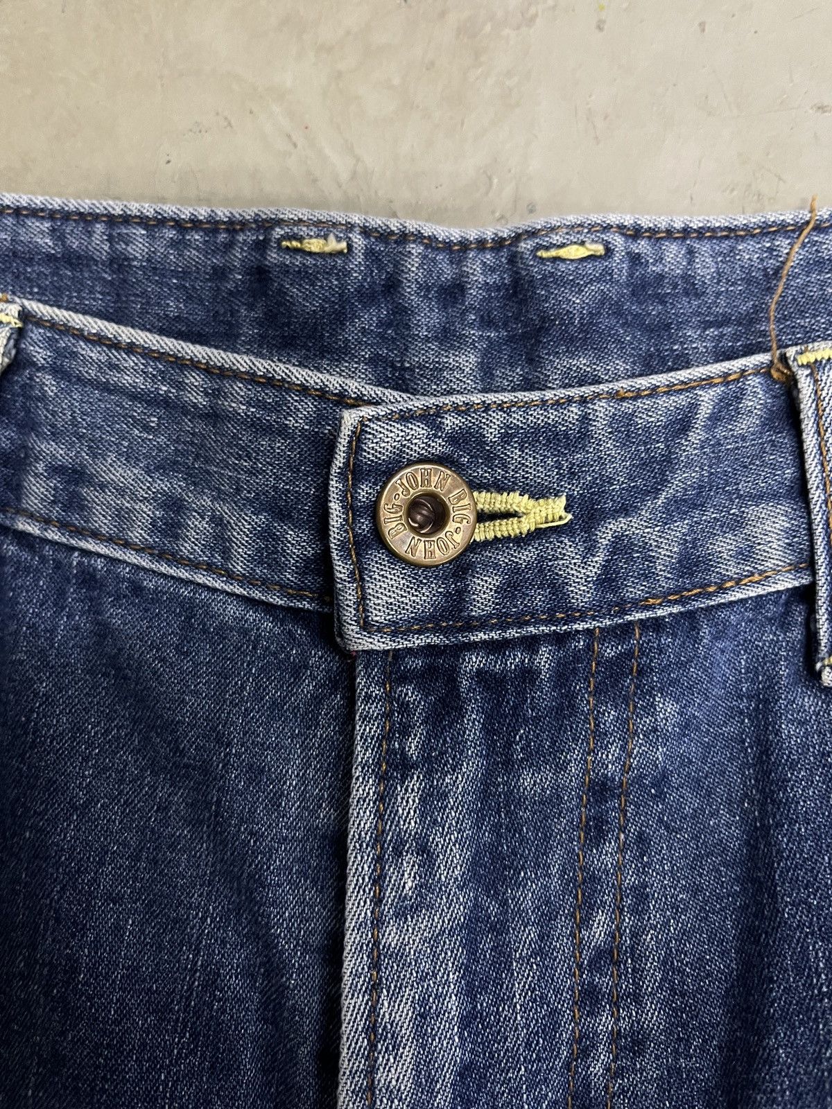 Big John × Japanese Brand × Jean 90s Vintage Big John Carpenter Shorts Denim Size US 34 / EU 50 - 6 Thumbnail