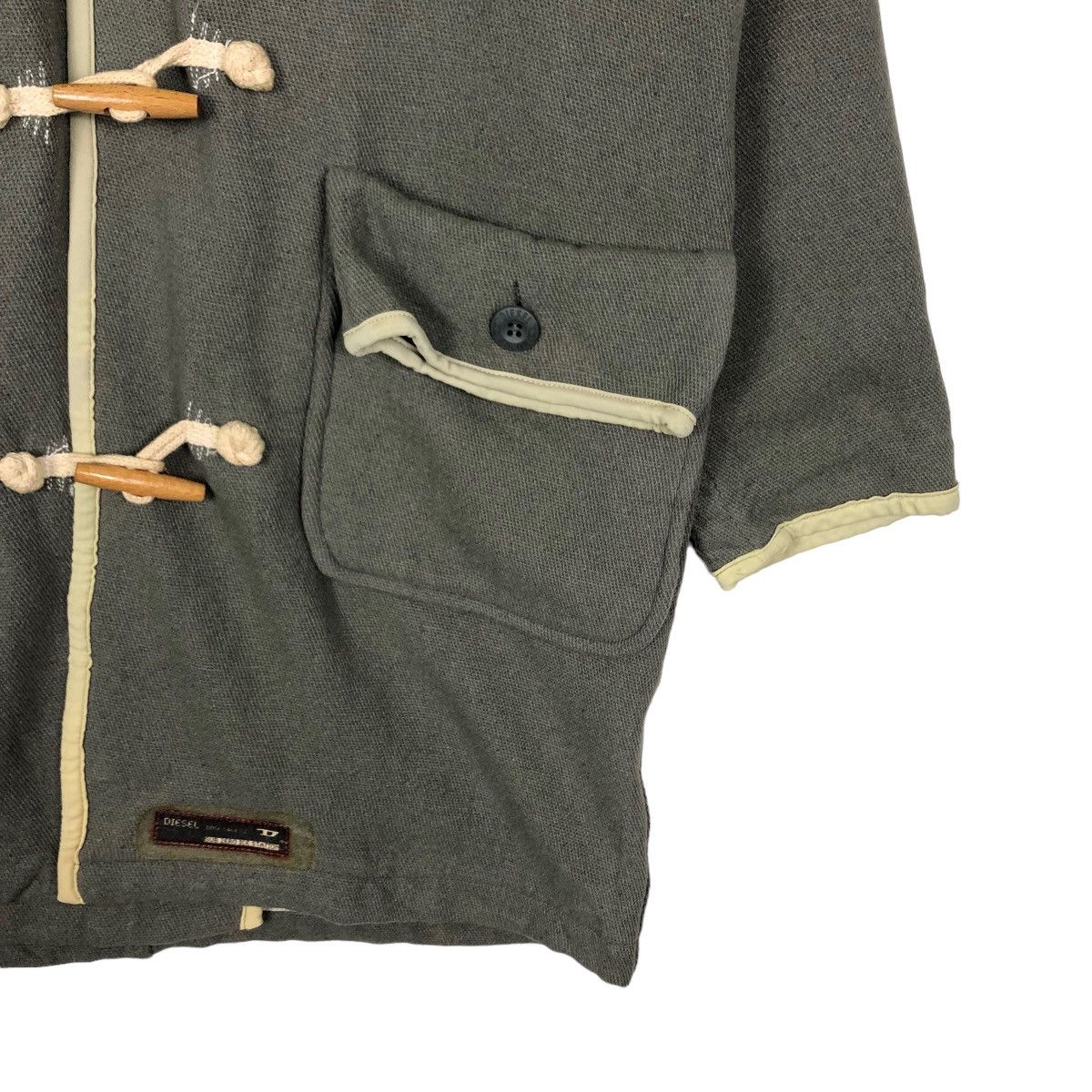 Japanese Brand 🔥90’s Vintage Diesel Wool Duffle Work Long Jacket Size US M / EU 48-50 / 2 - 5 Thumbnail