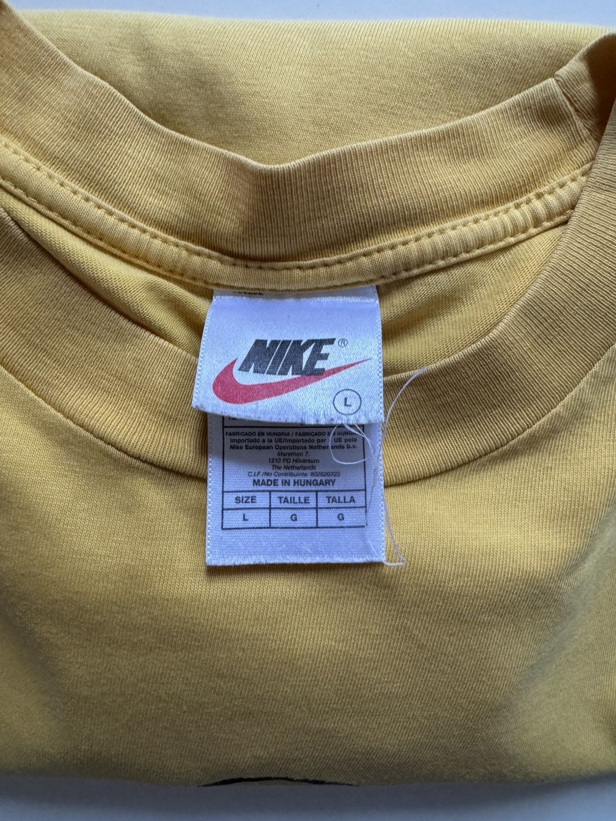 Nike 1997 Ronaldo R9 Nike Vintage Tee L Size US L / EU 52-54 / 3 - 7 Thumbnail