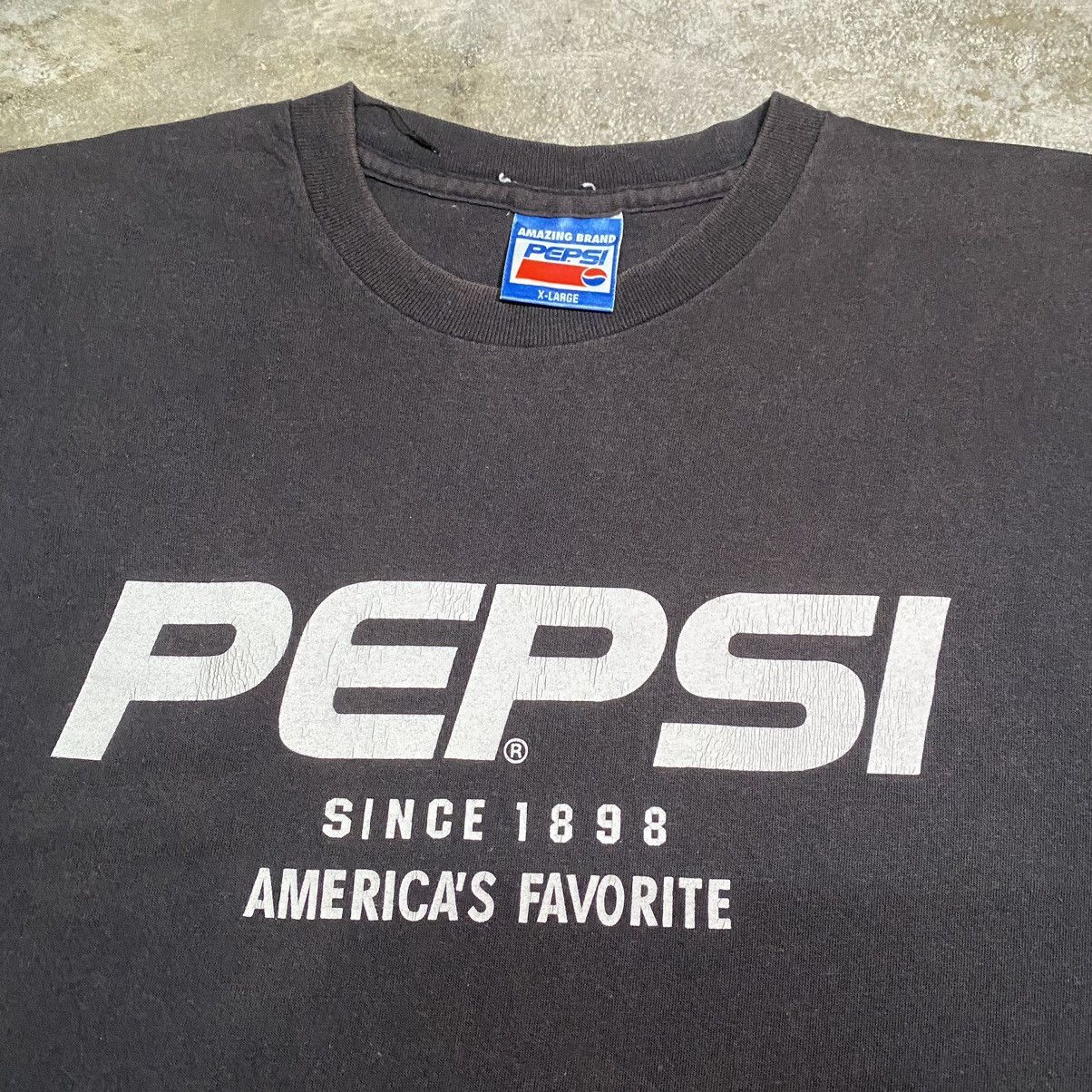 Pepsi × Vintage VINTAGE 90’s PEPSI AMERICA’S FAVORITE DRINK T SHIRT Size US XL / EU 56 / 4 - 8 Thumbnail