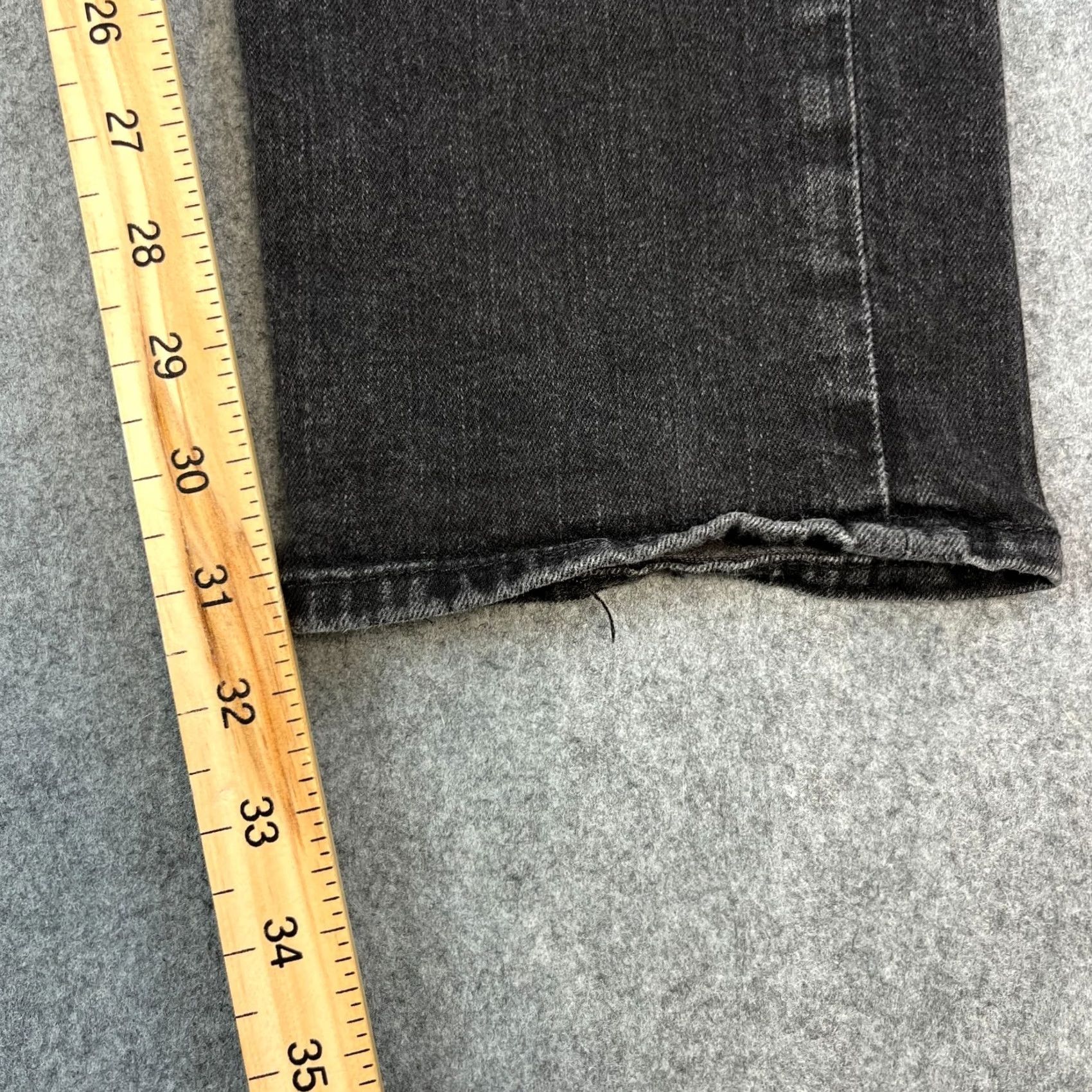 True Religion True Religion Jeans Slim Tapered 34 32 Dark Wash Black Stretch USA Made Mens Size US 34 / EU 50 - 4 Thumbnail