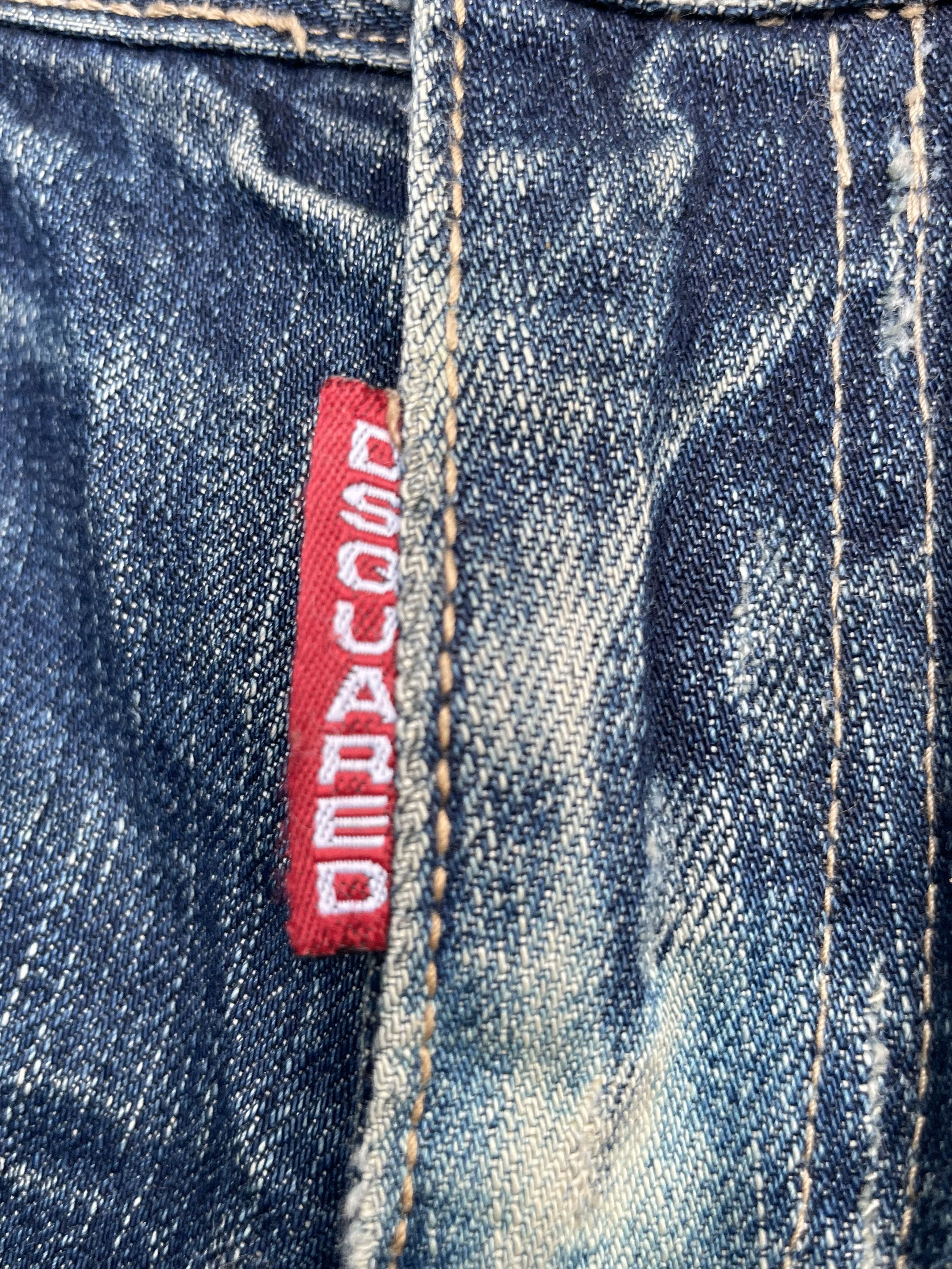 Designer Dsquared2 Custom Distresed Denim Size US 31 - 13 Thumbnail