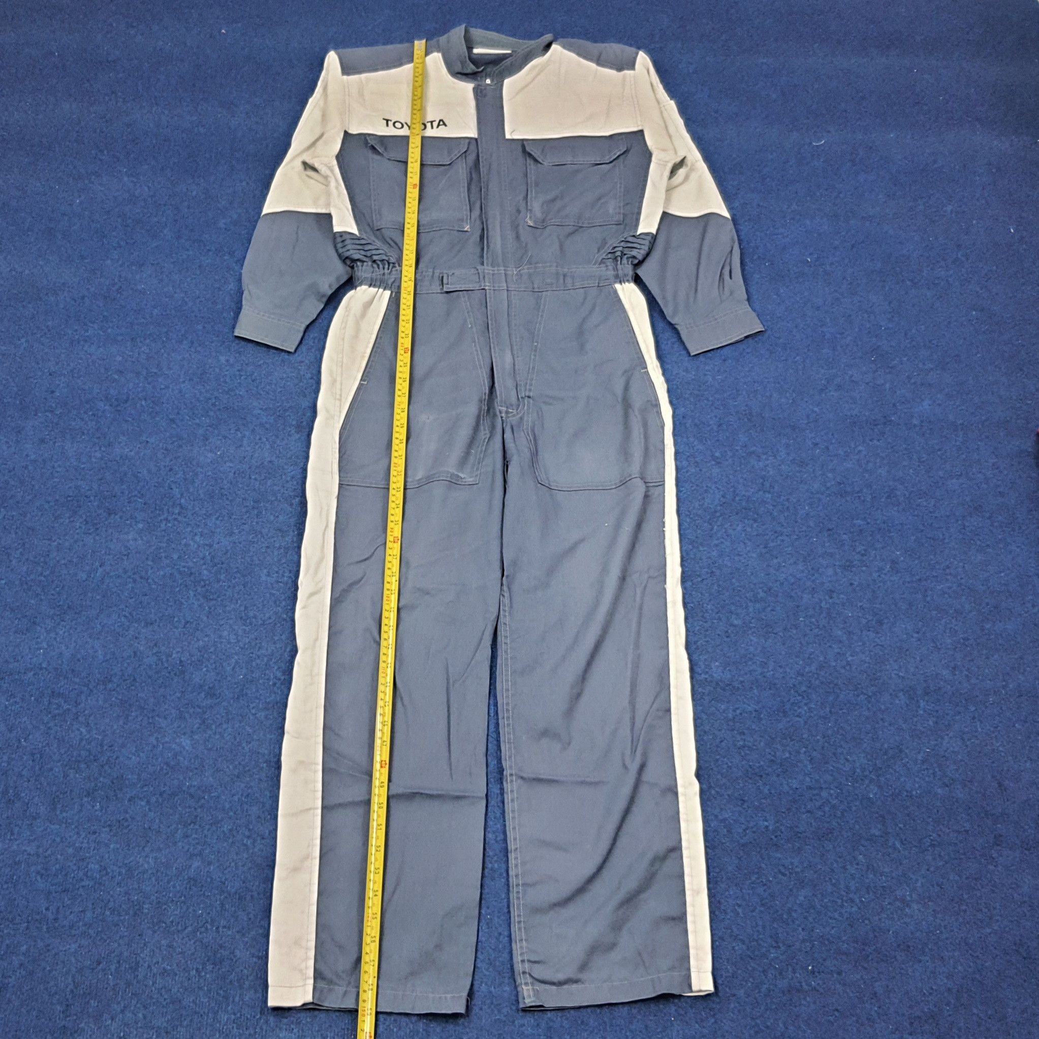 Japanese Brand × Vintage Vintage Toyota Tecno Racing Motorsports Coverall C232N12 Size US M / EU 48-50 / 2 - 4 Thumbnail