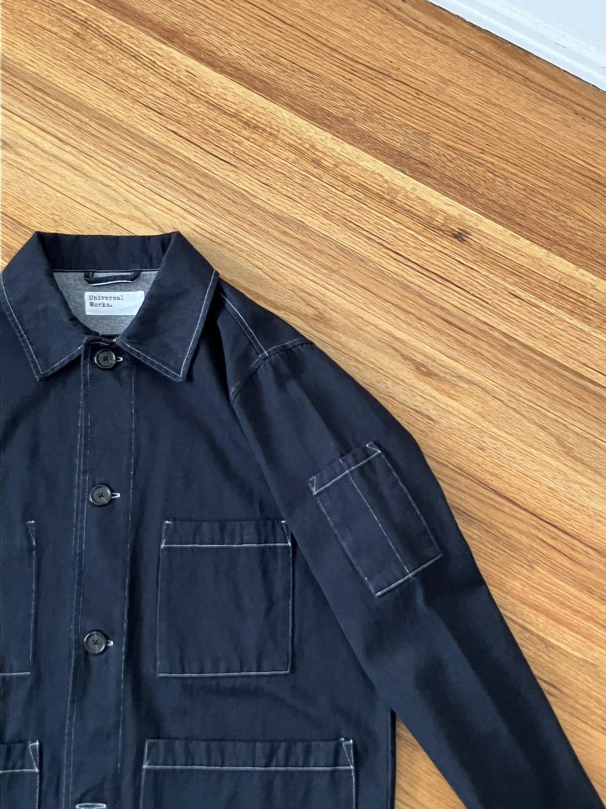 Universal Works x master-piece Black Denim Jacket