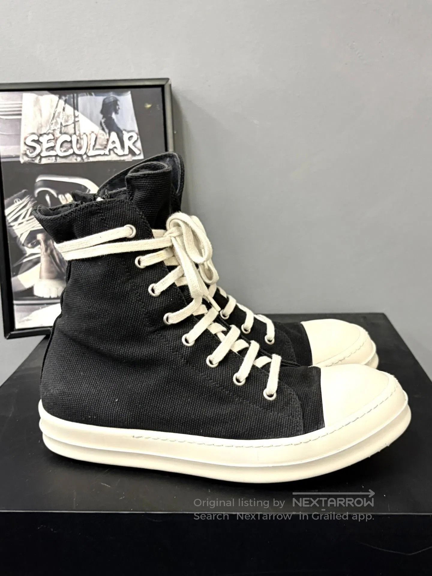 Rick Owens Drkshdw Rick Owens Drkshdw High. Size US 7 / EU 40 - 4 Thumbnail