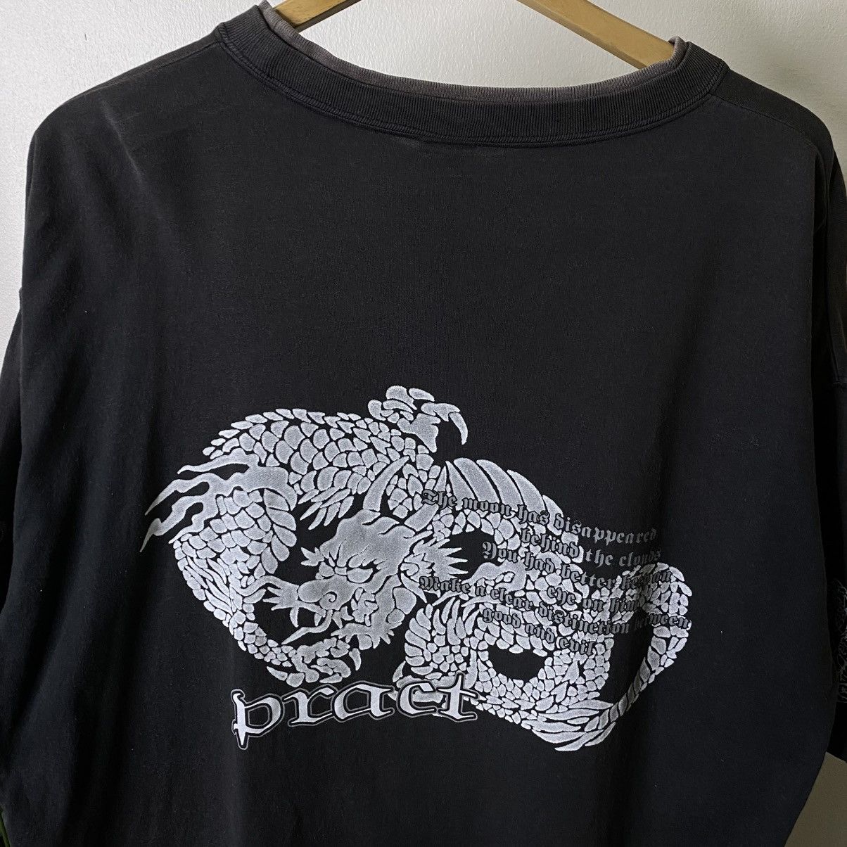 If Six Was Nine Pract Wild Poems Japanese Cyber Gothic Punk Grunge LGB Emo T Size US XXL / EU 58 / 5 - 2 Thumbnail
