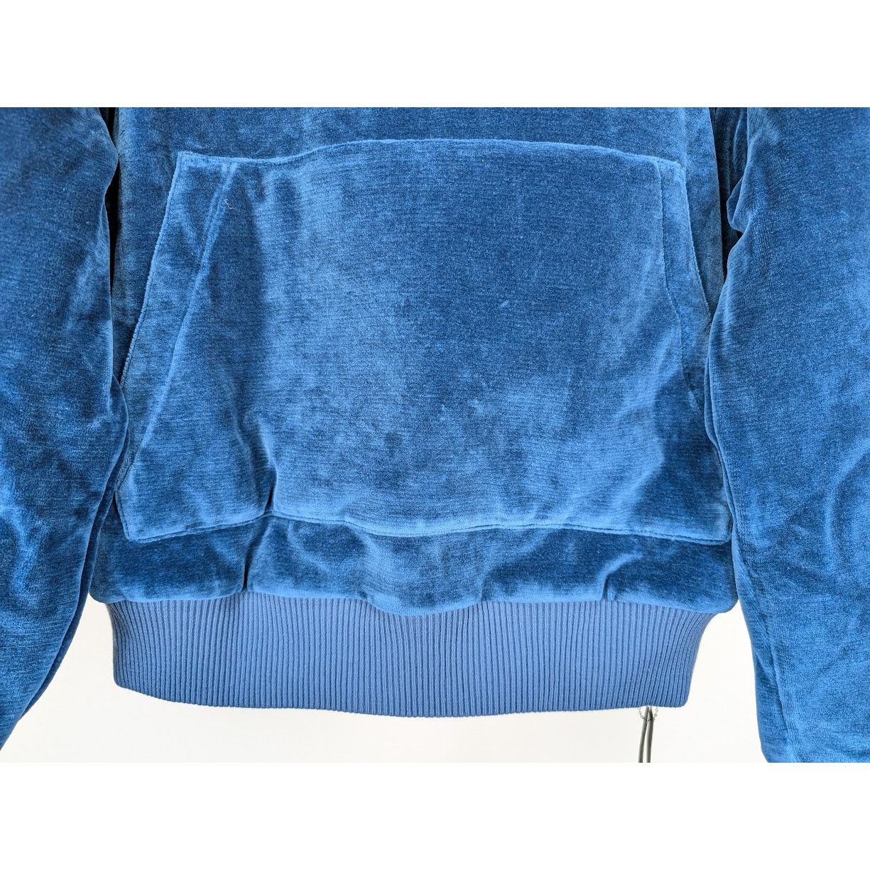 Amiri o1rshd1 Velour Hoodie in Blue Size US M / EU 48-50 / 2 - 7 Thumbnail