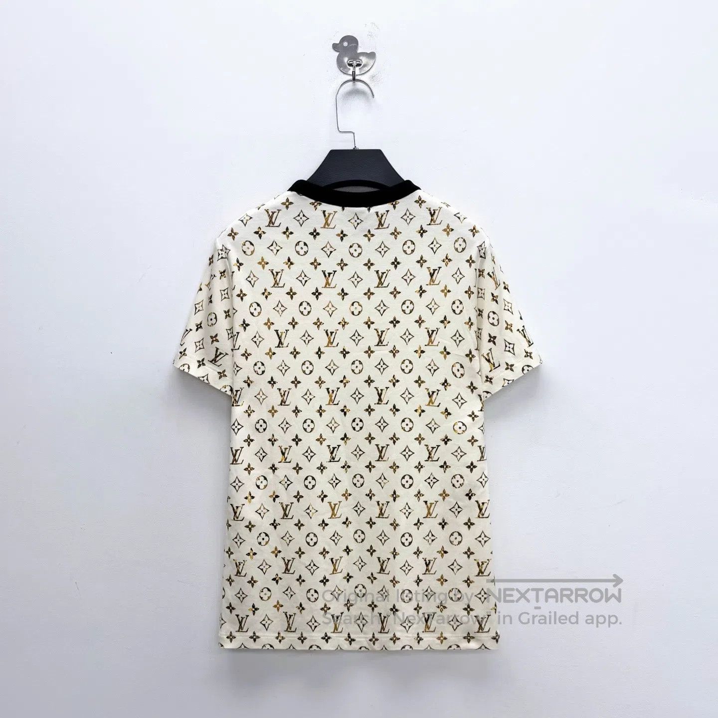 Louis Vuitton Louis Vuitton SS24 Beige Monogram All-Over Print Short Sle Size S / US 4 / IT 40 - 2 Thumbnail