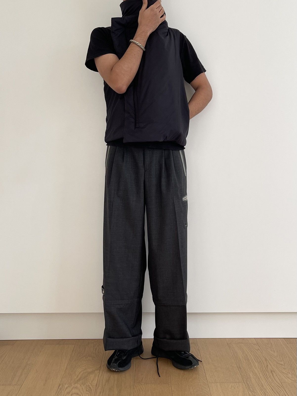 Undercover Undercover SS10 Less But Better Detachable Baggy Wool Pants Size US 30 / EU 46 - 4 Thumbnail