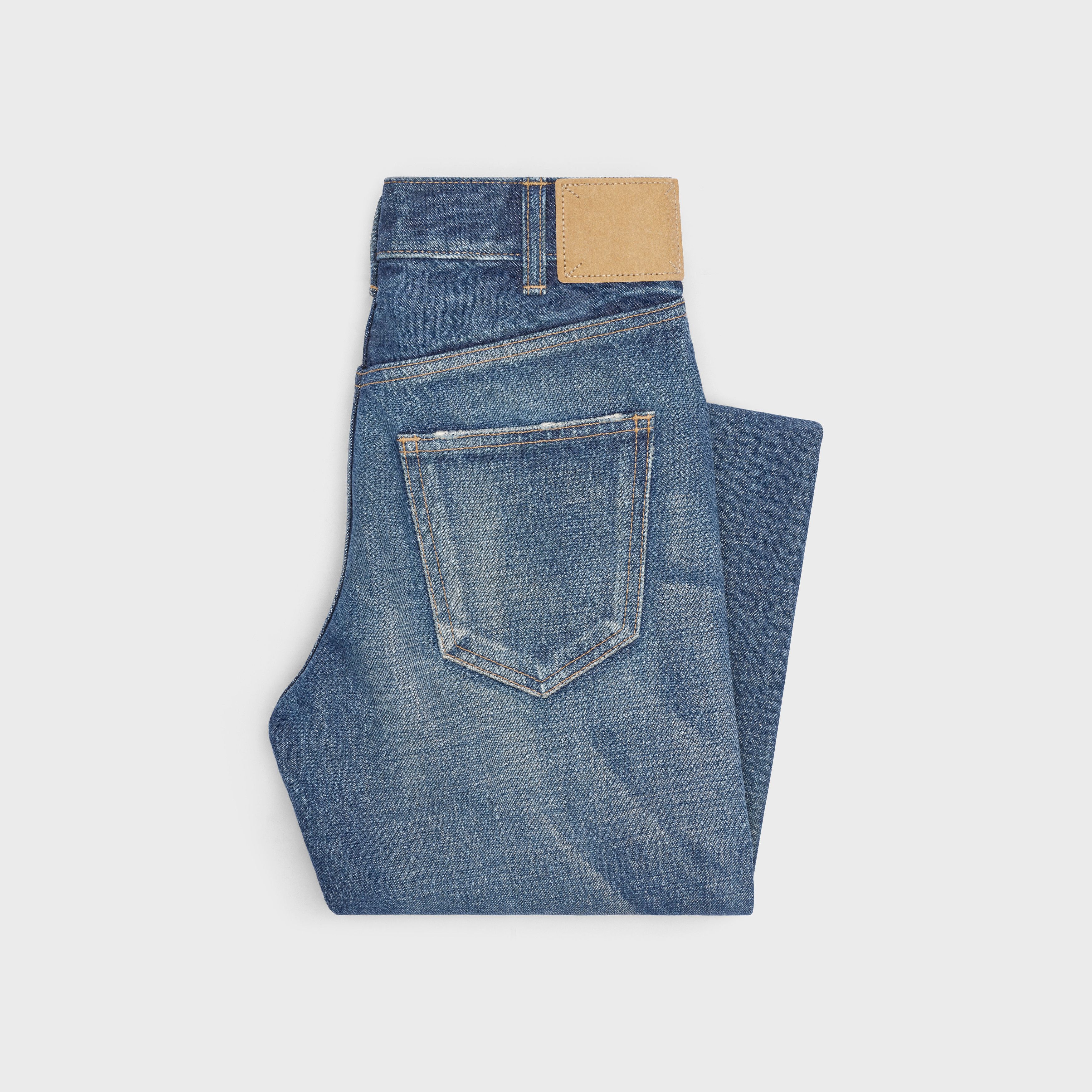Celine o1bcso1str0925 2N557365M Flared Jeans in Blue Size 25" / US 0 / IT 36 - 2 Thumbnail
