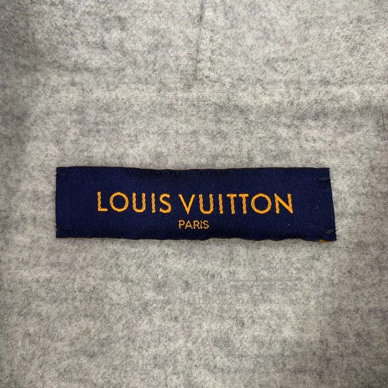 Louis Vuitton Louis Vuitton Grey tag sheet wool hooded long sleeve sweat Size US L / EU 52-54 / 3 - 6 Thumbnail