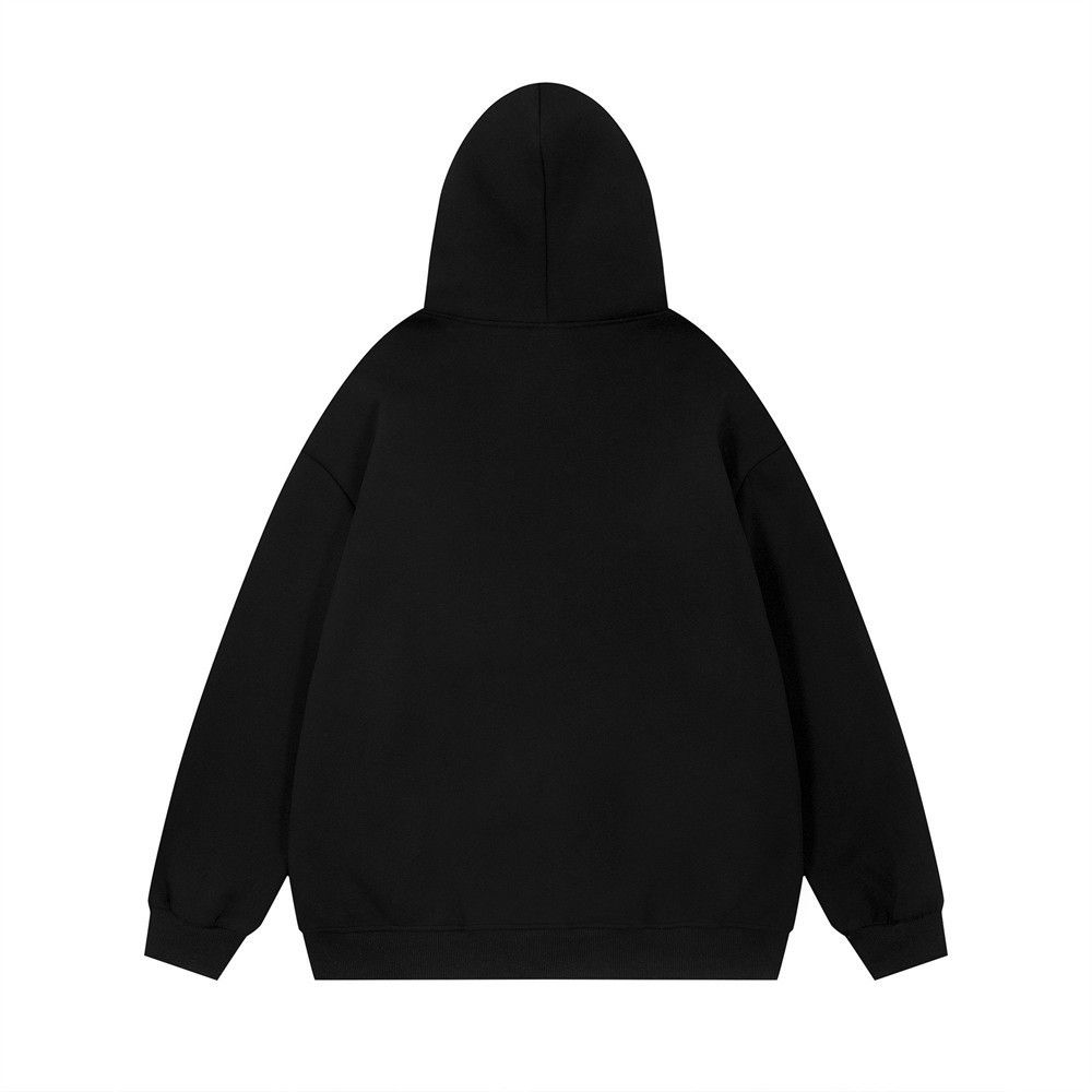 Vintage Men's hip-hop trendy casual loose letter embroidered hoodie Size US M / EU 48-50 / 2 - 2 Thumbnail