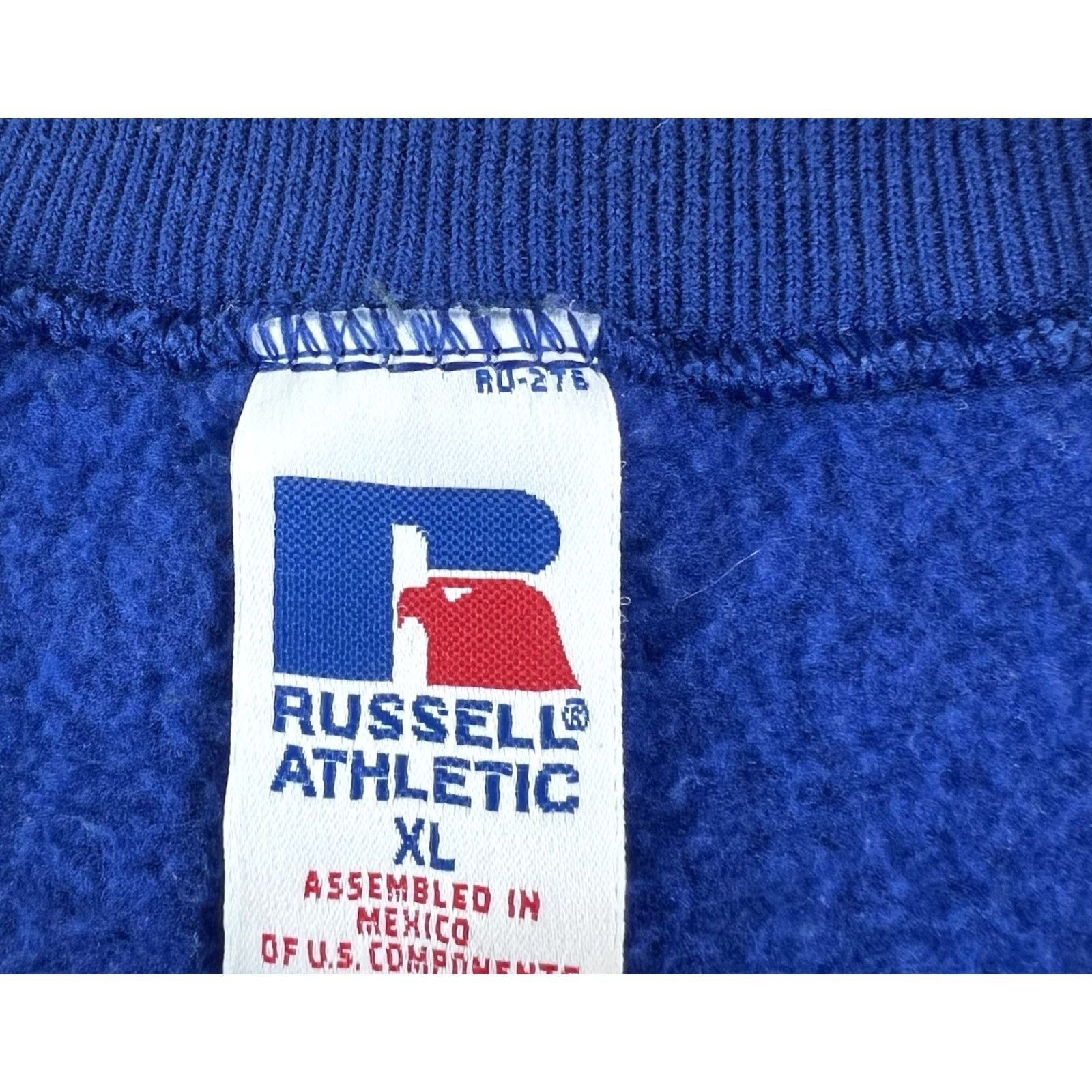 Russell Athletic VINTAGE Russell Athletic UCLA Crewneck Sweatshirt XL Blue, Graphic Print, Embroidered Logo, Navy Bruins, College, 90s, USA, Pullover, Men Size US XL / EU 56 / 4 - 5 Thumbnail