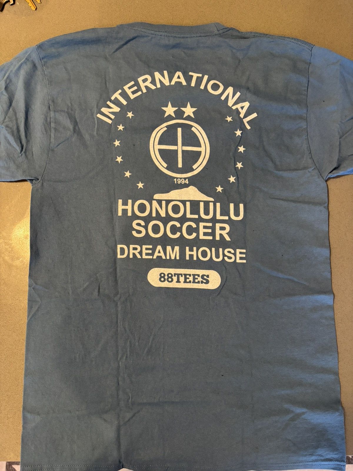 Other International Honolulu Soccer Size Medium Blue t-Shirt Size US M / EU 48-50 / 2 - 6 Thumbnail