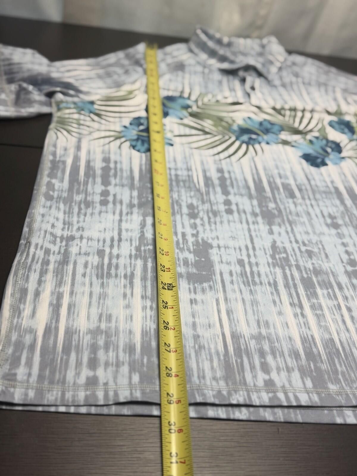 Tommy Bahama Tommy Bahama IslandZone Men’s XXL Blue Hawaiian Floral Polo Size US XXL / EU 58 / 5 - 4 Thumbnail