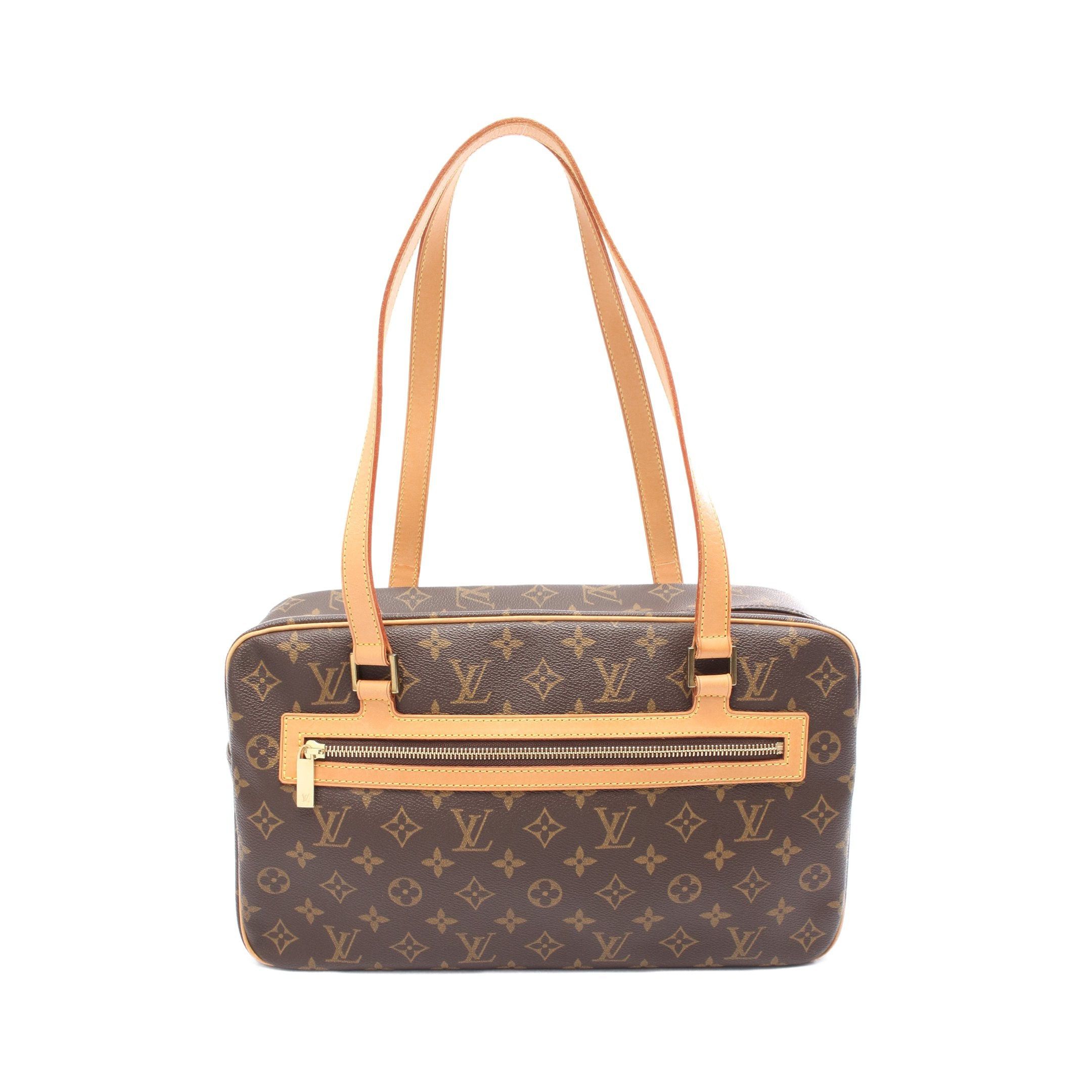 Louis Vuitton Louis Vuitton Cite Gm Monogram Shoulder Bag Leather Brown Size ONE SIZE - 1 Thumbnail