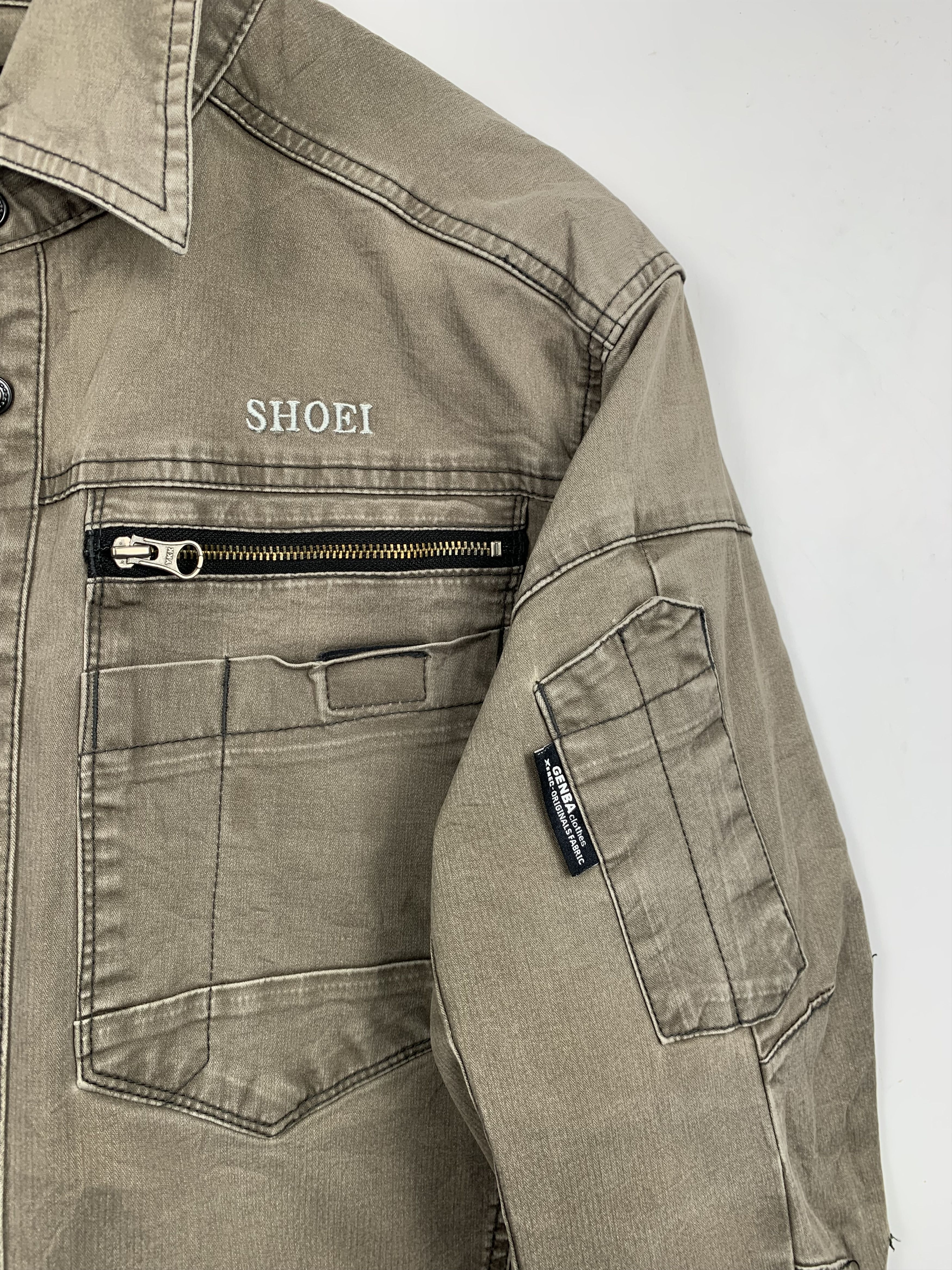 Japanese Brand Vintage Japanese Brand Double Pocket Denim Jacket J1174 Size US L / EU 52-54 / 3 - 6 Thumbnail